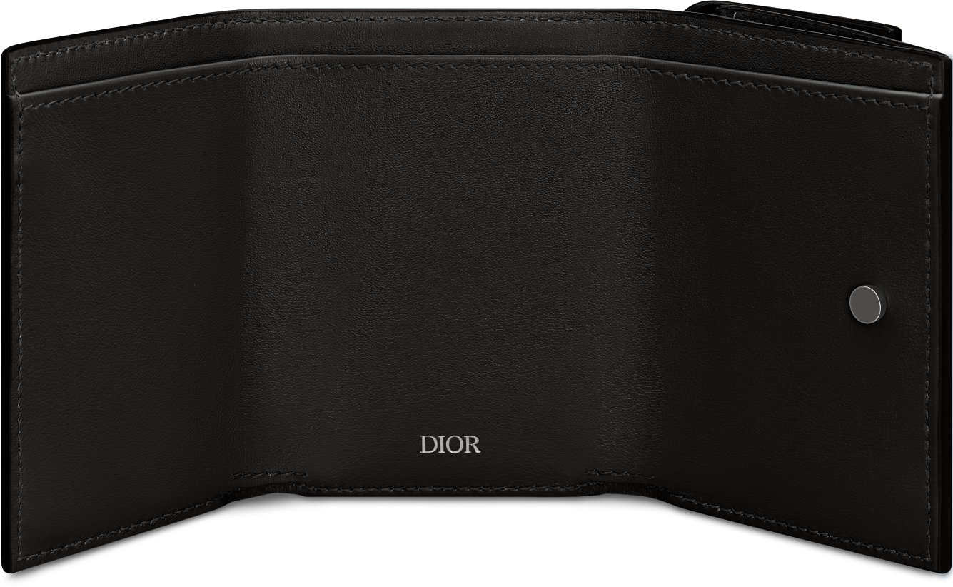 DIOR | 【日本限定】CD Icon 3つ折りウォレット グレインドカーフスキン
