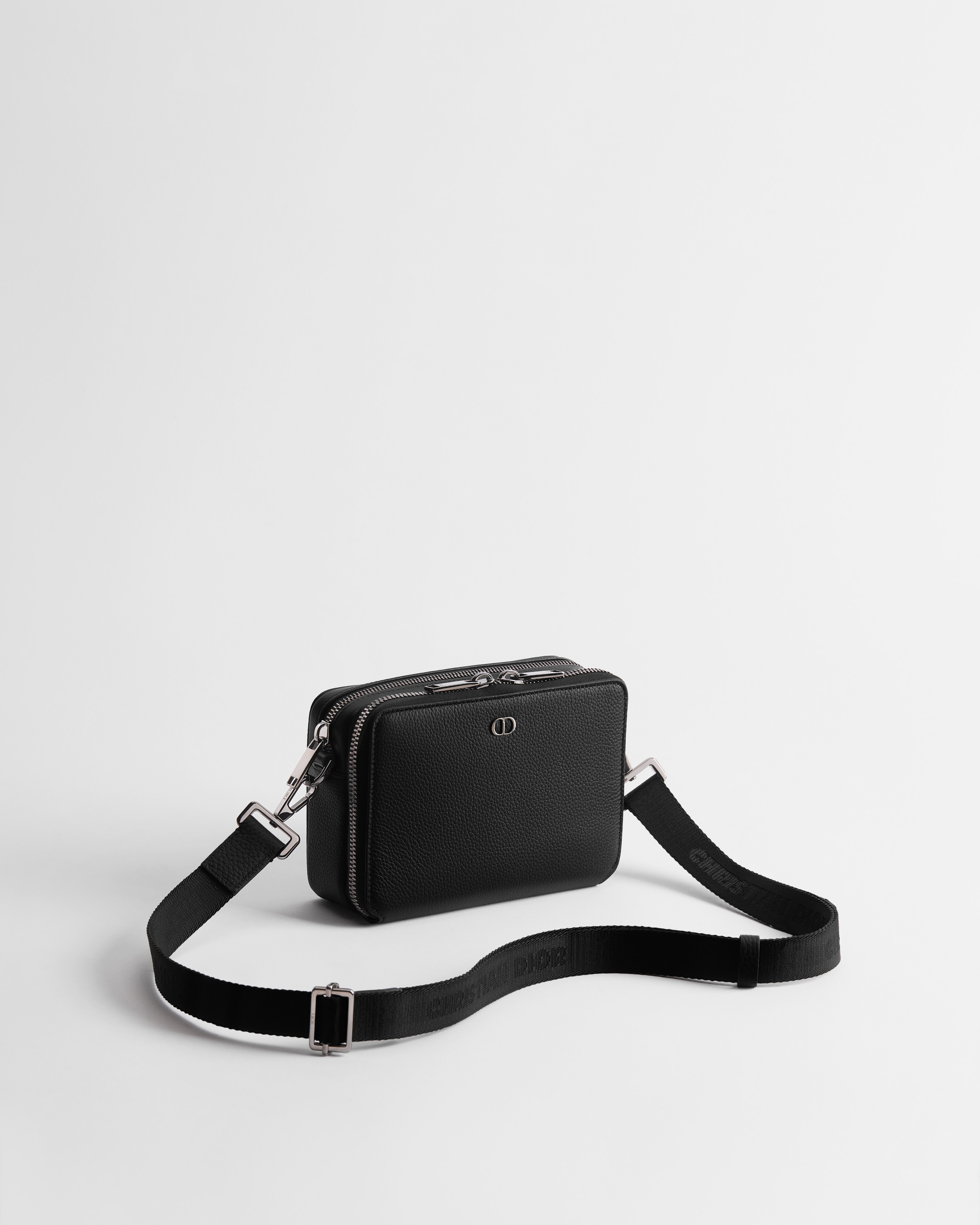 CD Icon Zipped Pouch with Strap