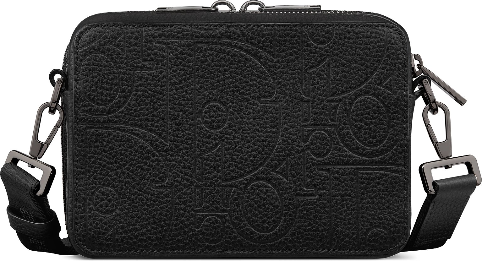 Zipped Pouch with Strap Back view
