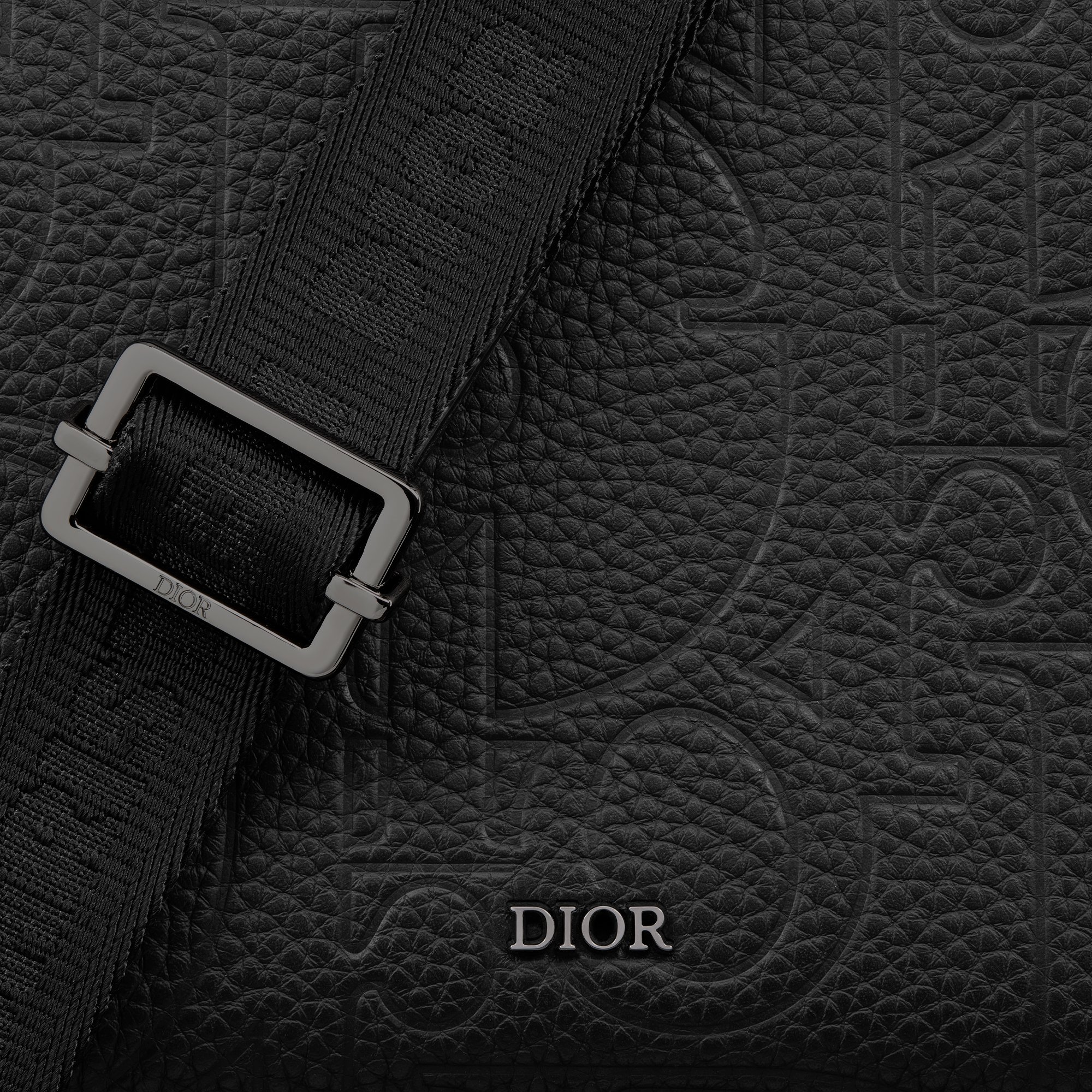Zipped Pouch with Strap Detailed view