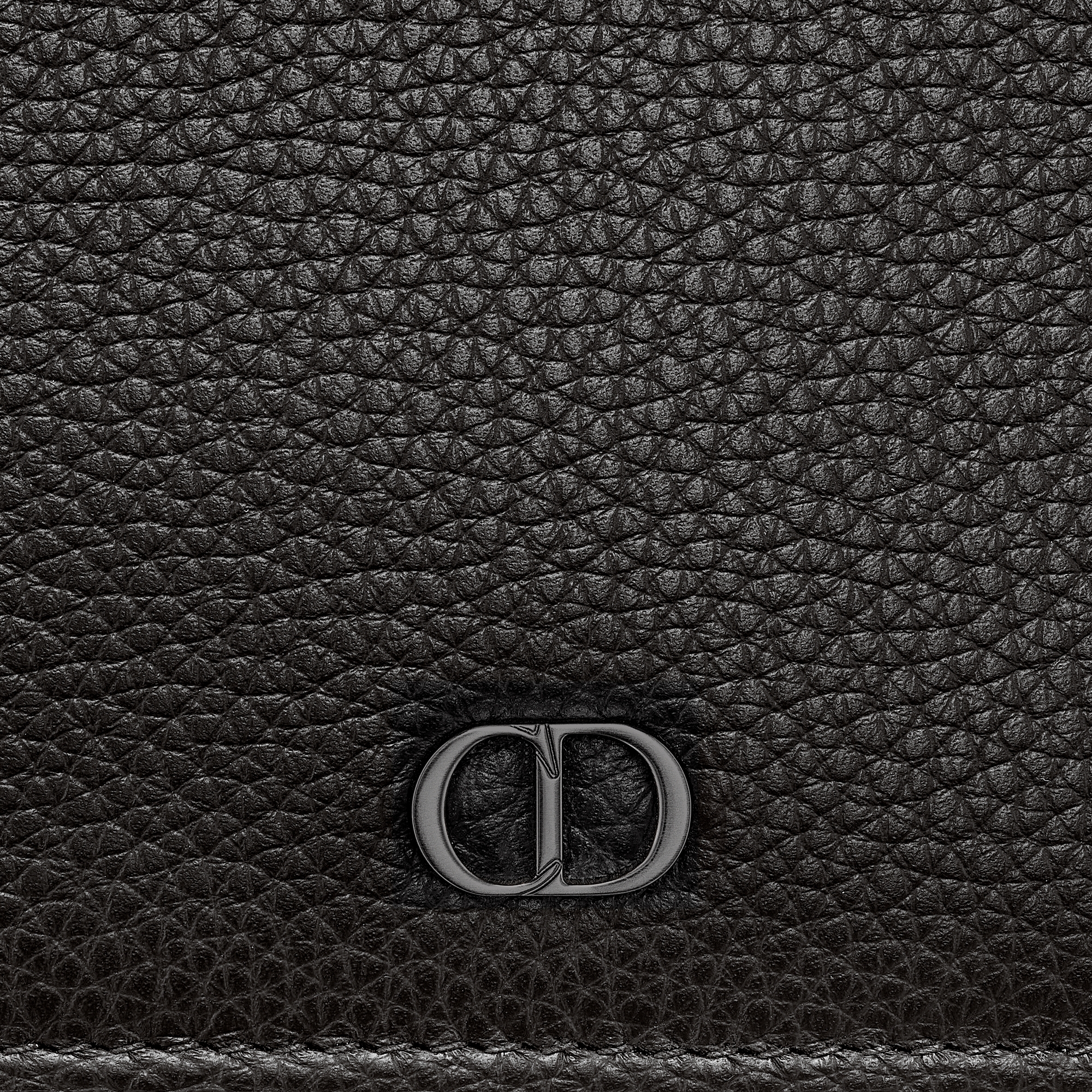 Funda Para Llavero De Piel De Becerro Auténtica | Hecha A Mano En La UE | Con Compartimento Con Cremallera Y Estampado De Cocodrilo Único | Color Negro