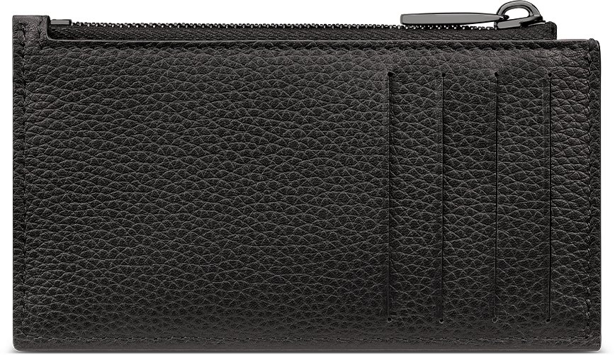 DIOR | ジップ カードホルダー ディオール オブリーク ジャカード & グレインドカーフスキン