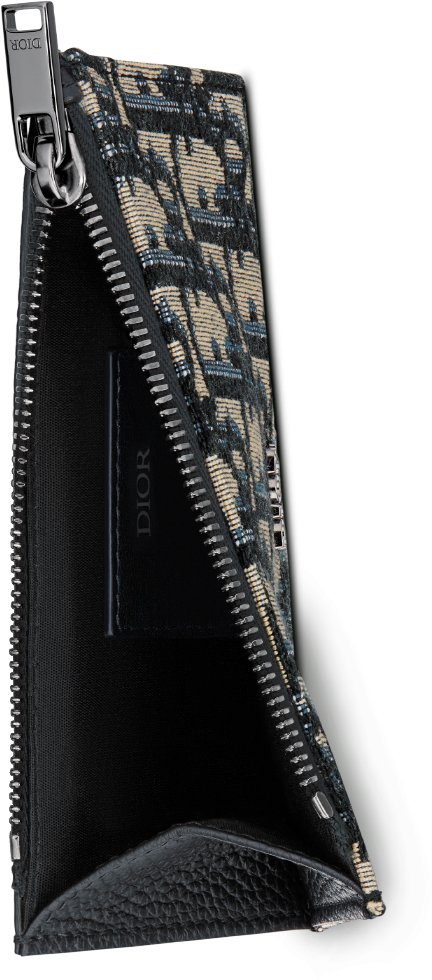 Zipped Card Holder Top shot view