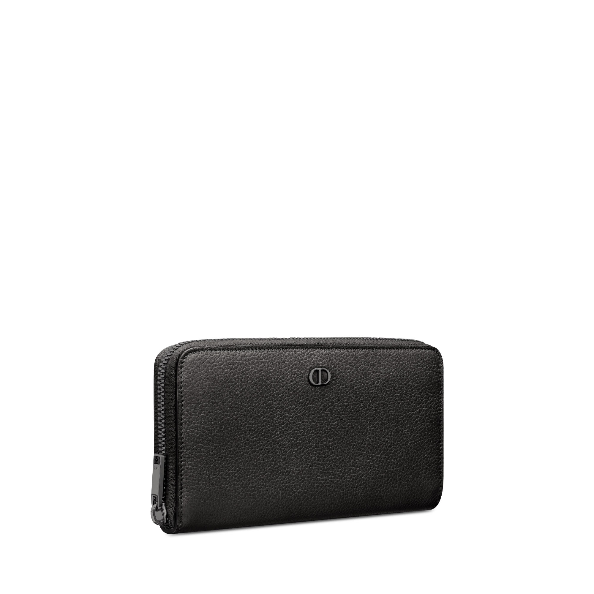 Dior ディオール 財布 CDロゴ ブラック キルティング ジップウォレット Dior ディオール 財布 CDロゴ ブラック キルティング ジップ