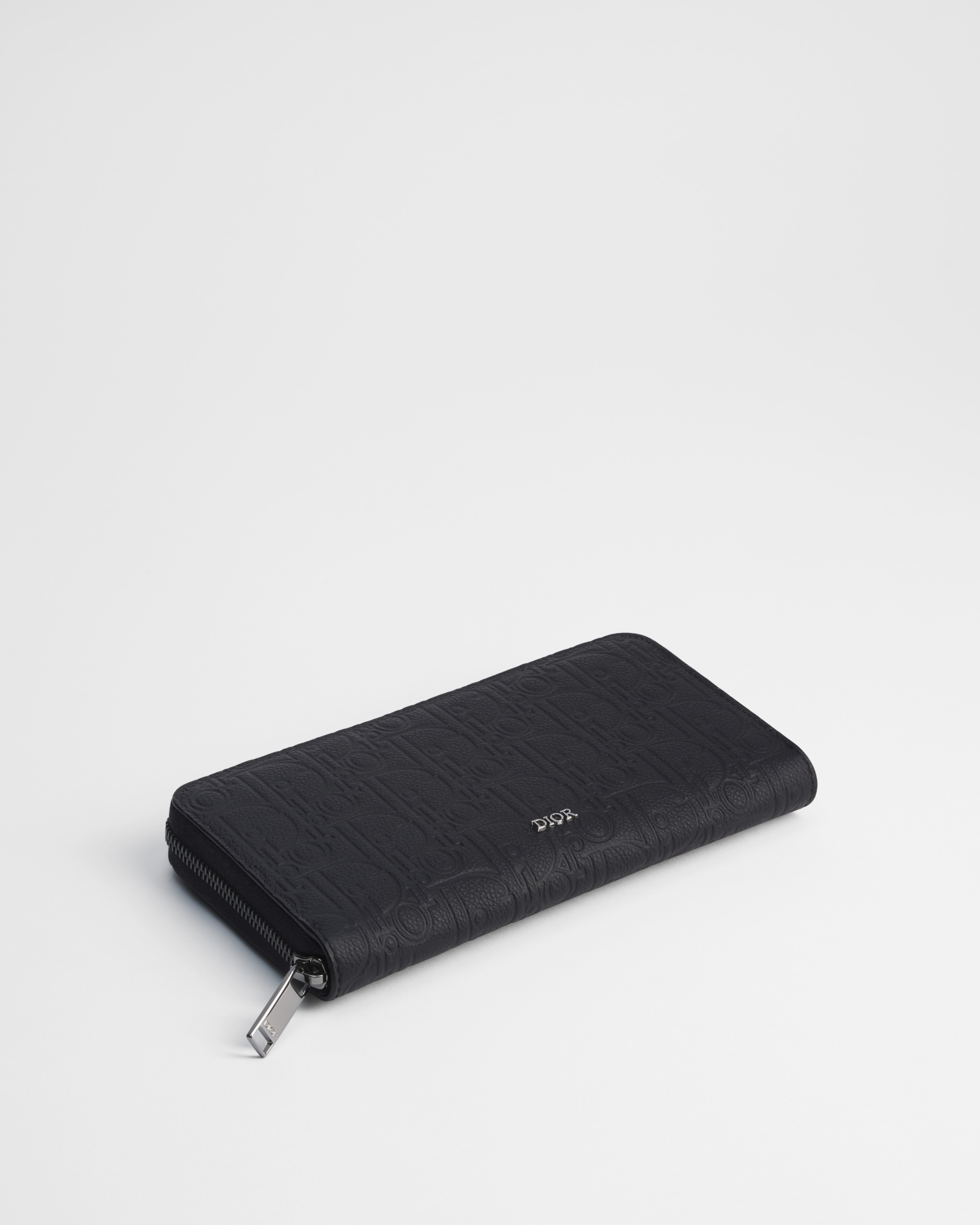 ロングジップウォレット ディオール グラビティ レザー E03