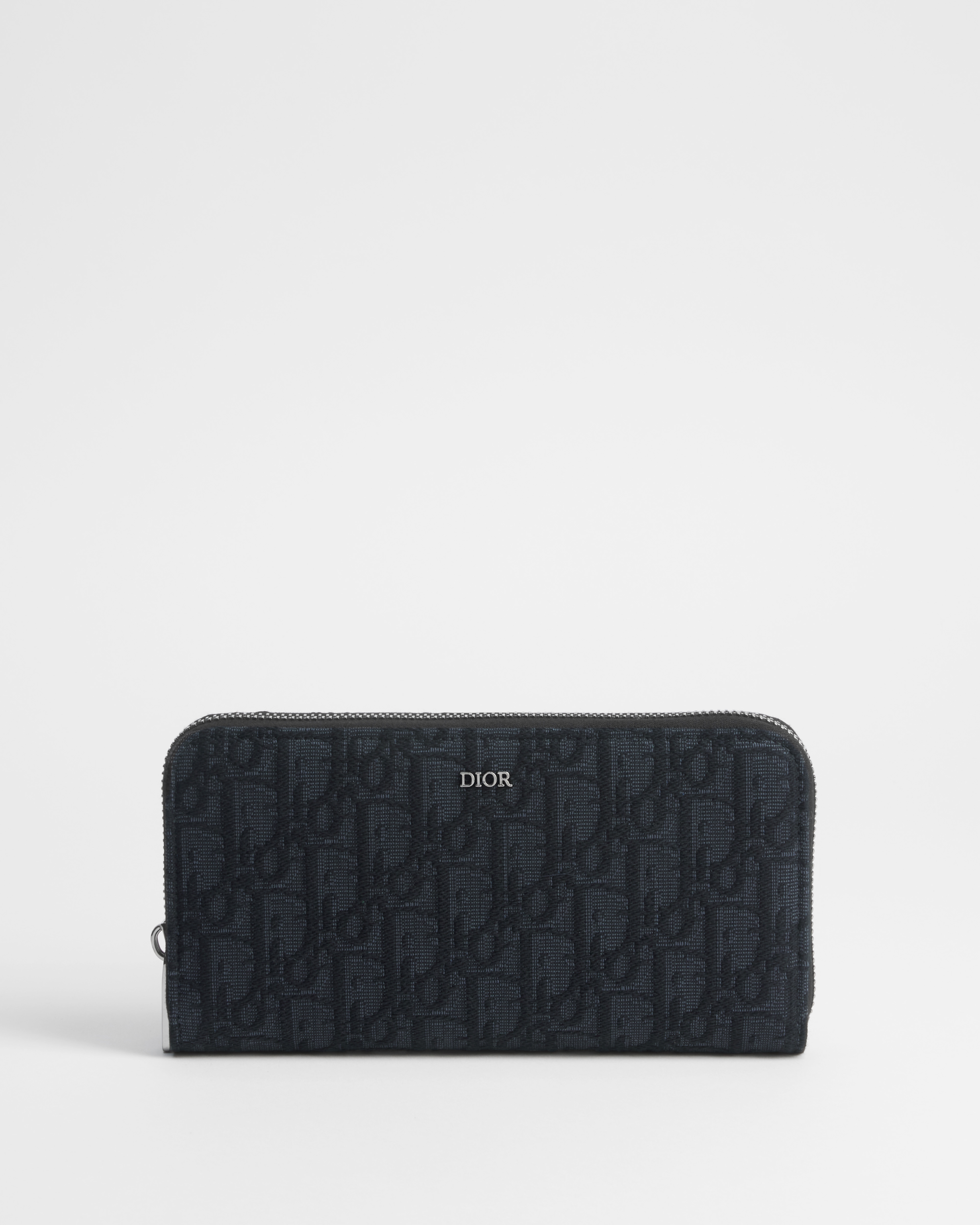 ロングジップウォレット ディオール オブリーク ジャカード E01