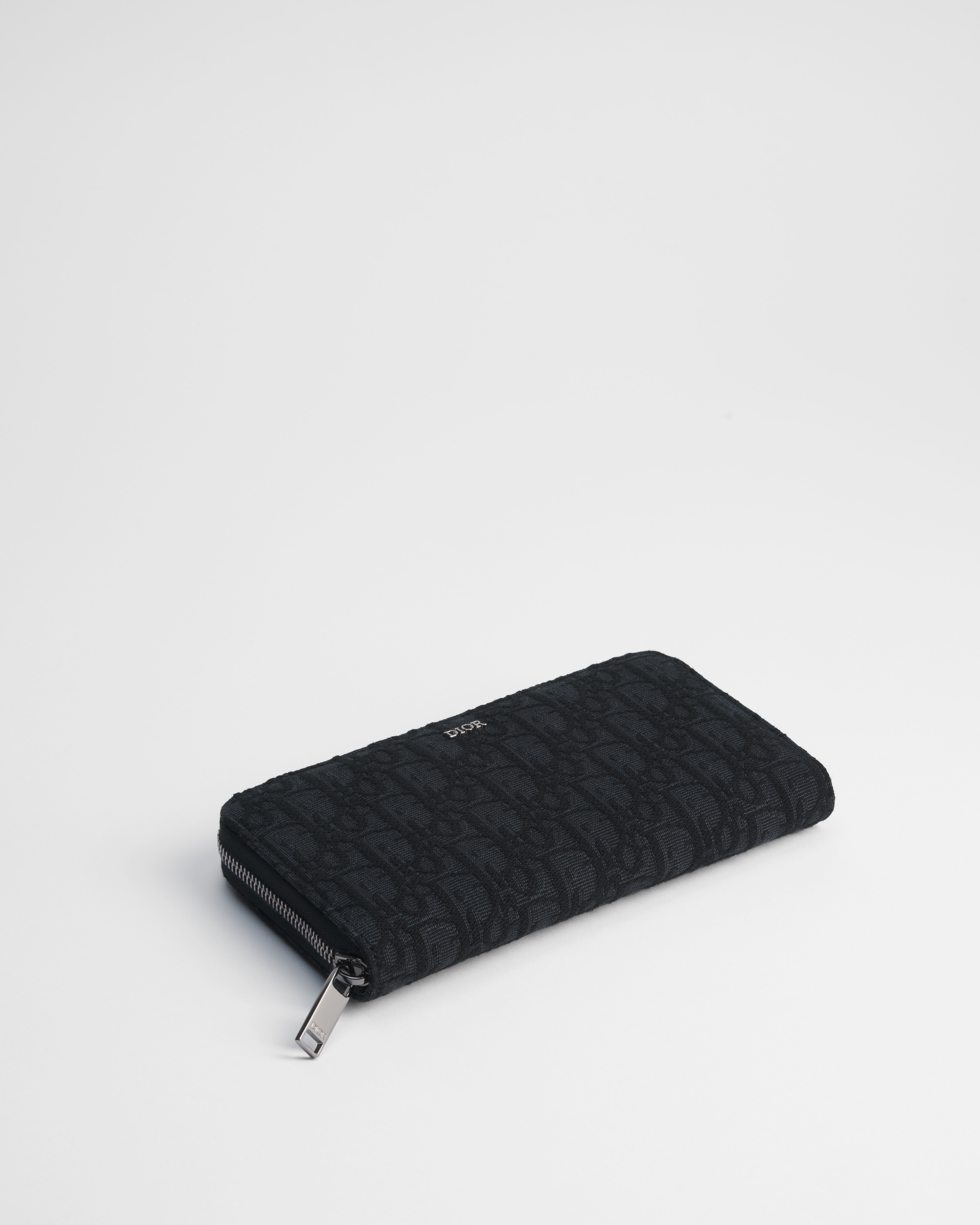 ロングジップウォレット ディオール オブリーク ジャカード E03
