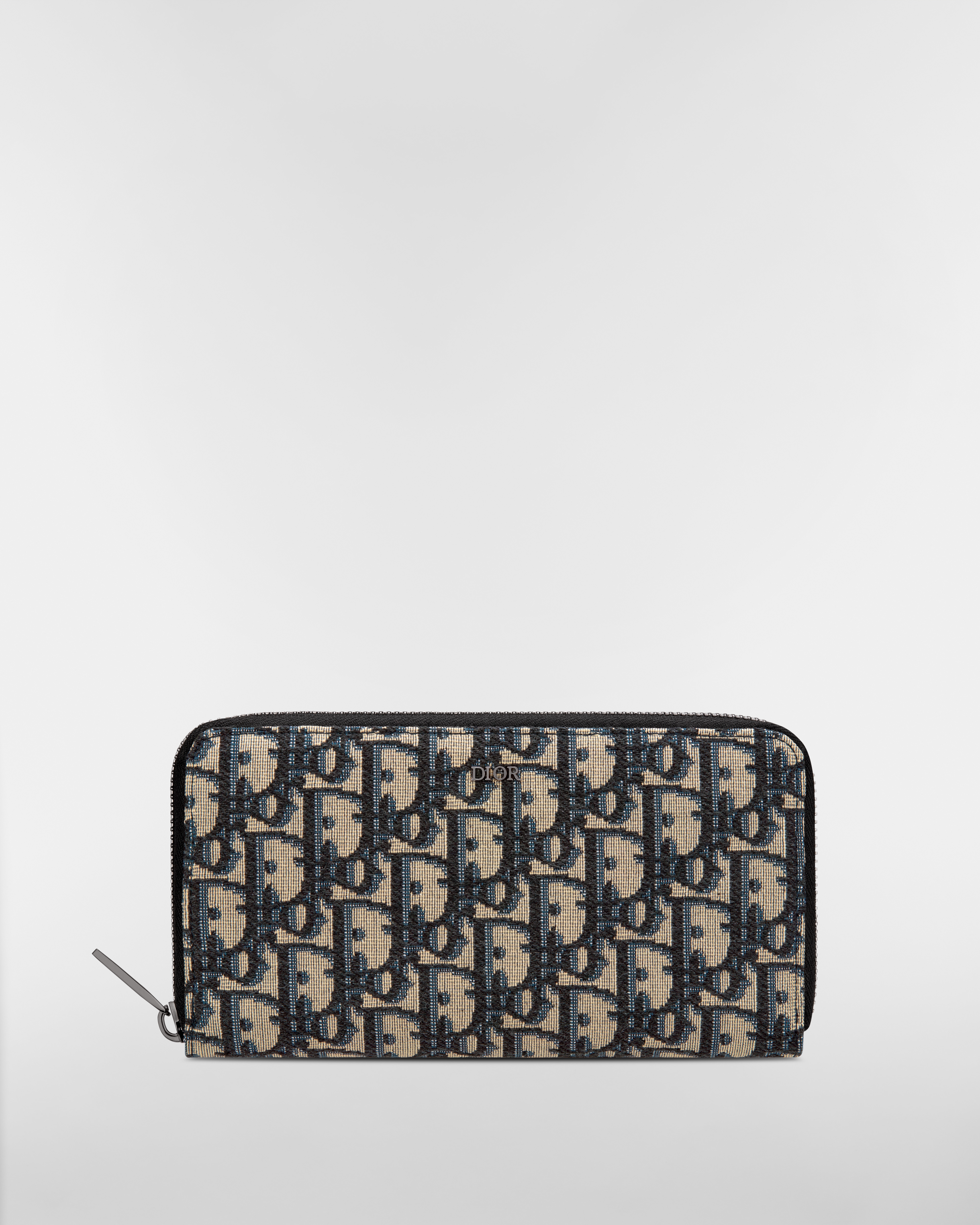 ロングジップウォレット ディオール オブリーク ジャカード E01