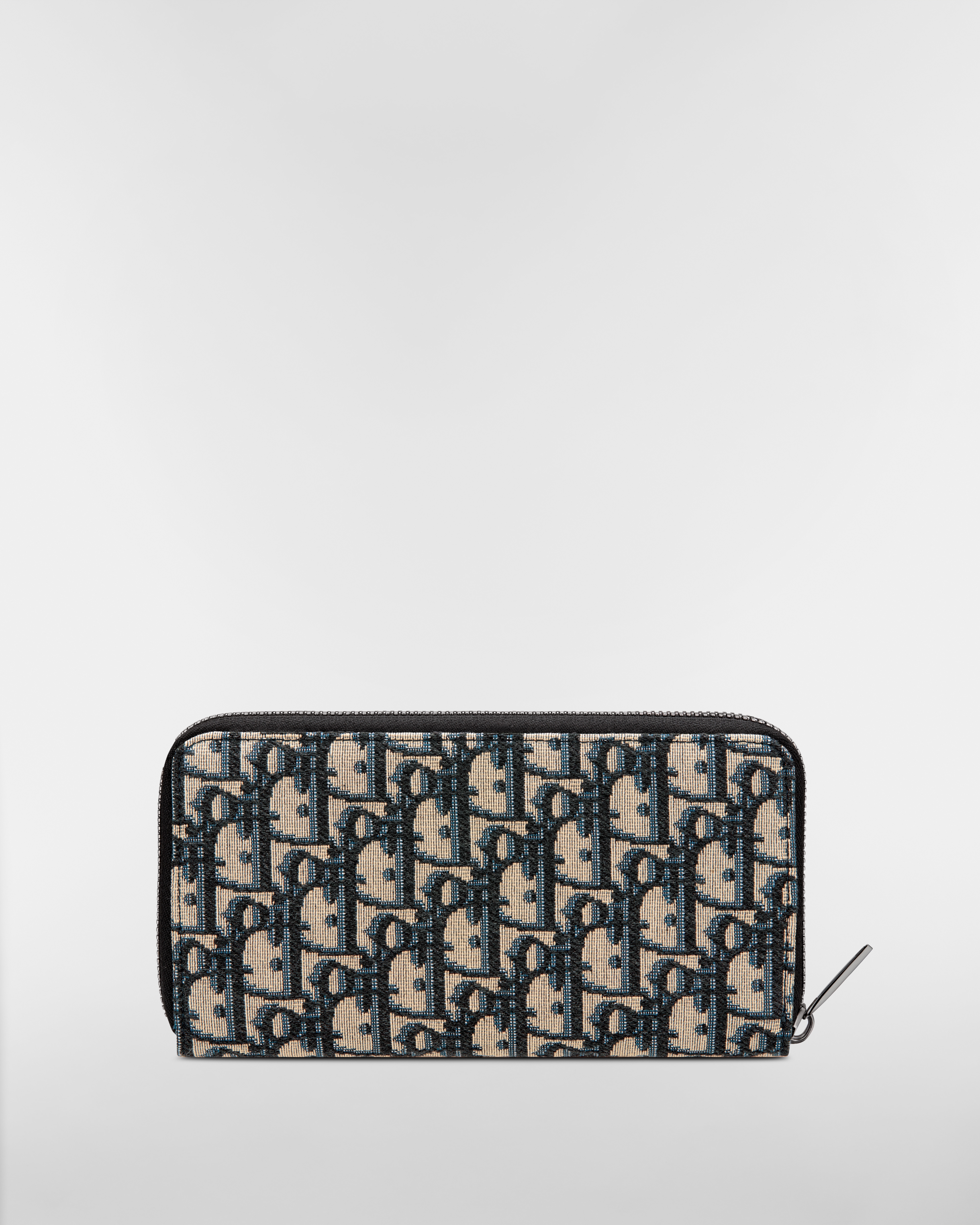 ロングジップウォレット ディオール オブリーク ジャカード E08