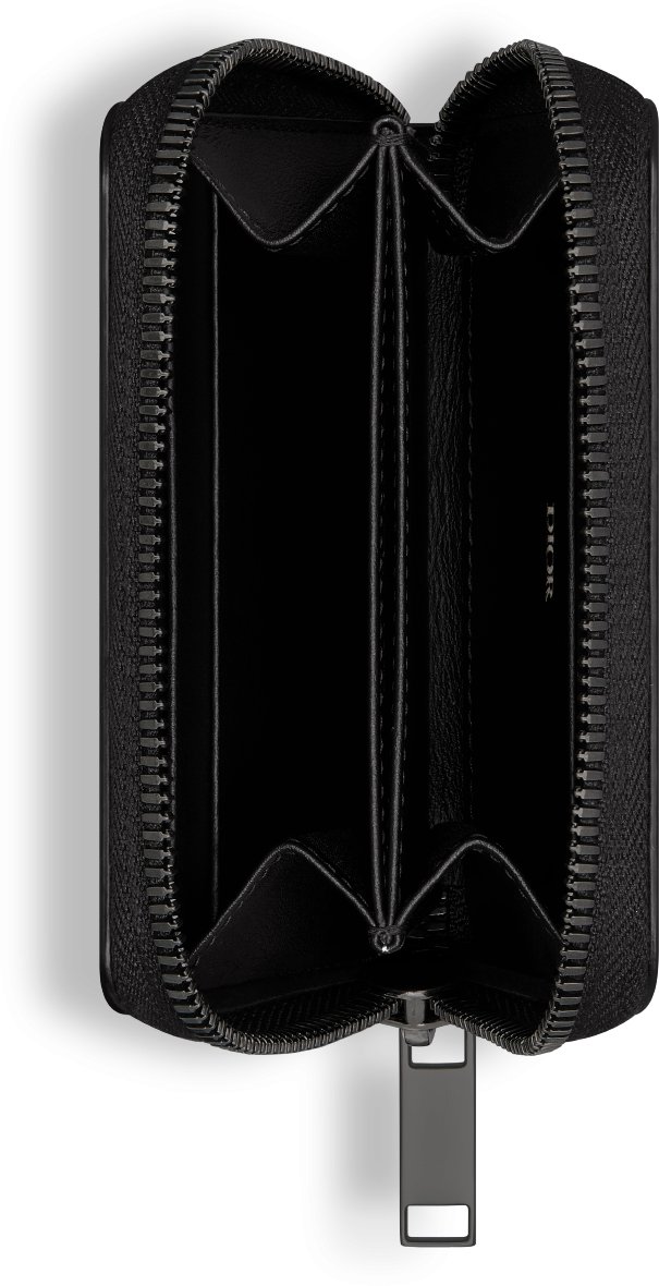 DIOR | ジップコインケース CD Diamond コーティング コットンキャンバス