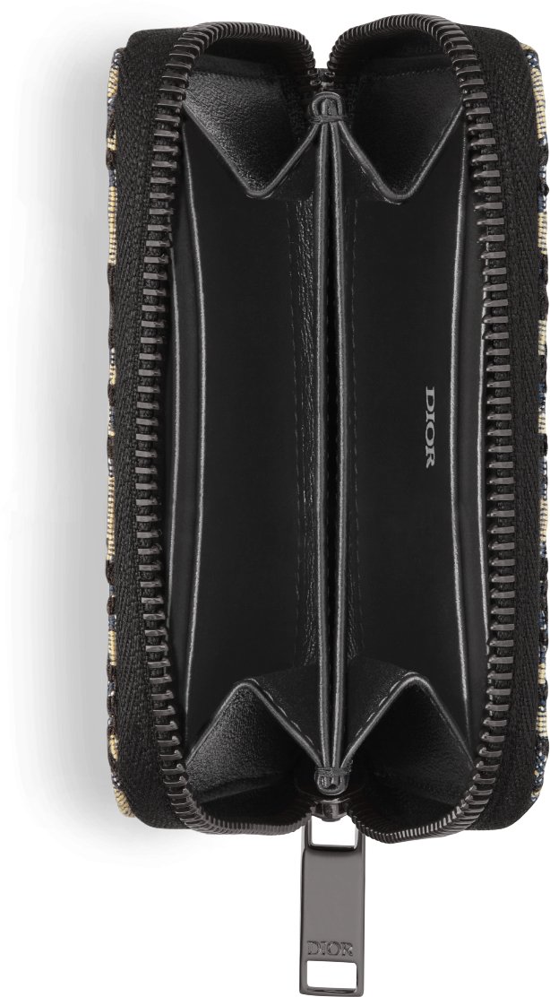 DIOR | ジップコインケース ディオール オブリーク ジャカード