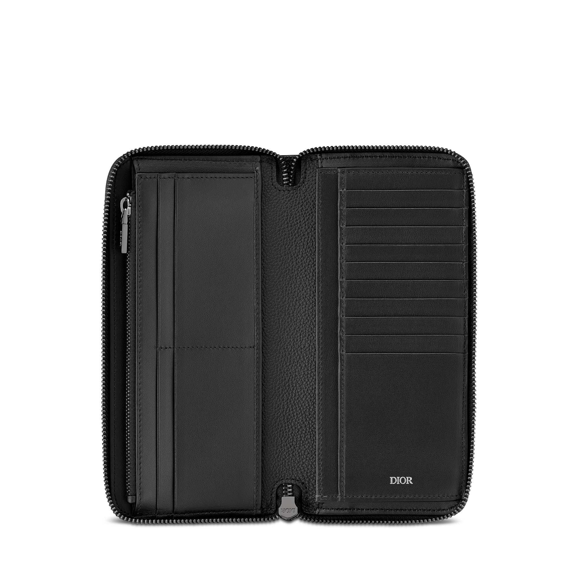 Vertical Long Zipped Wallet