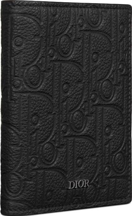 디올 세로형 컴팩트 카드 홀더 2ESBC319FLG_H00N