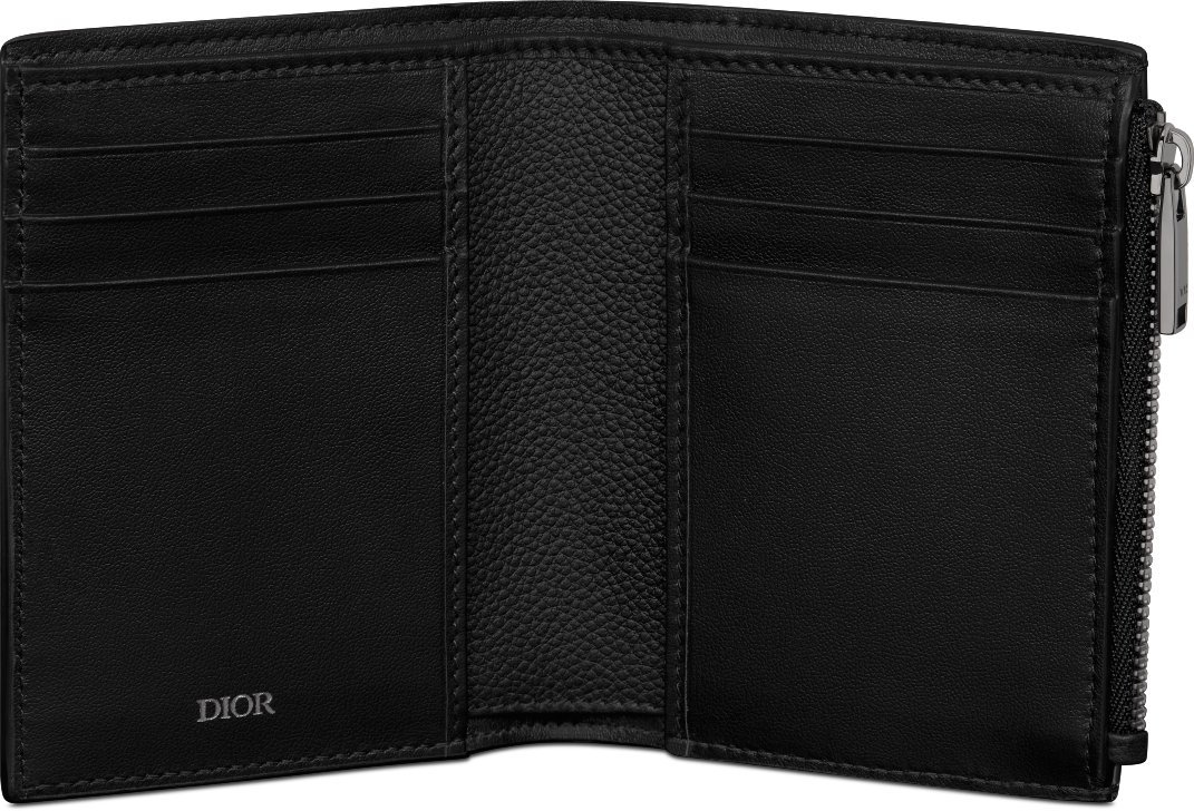 디올 세로형 컴팩트 카드 홀더 2ESBC319FLG_H00N