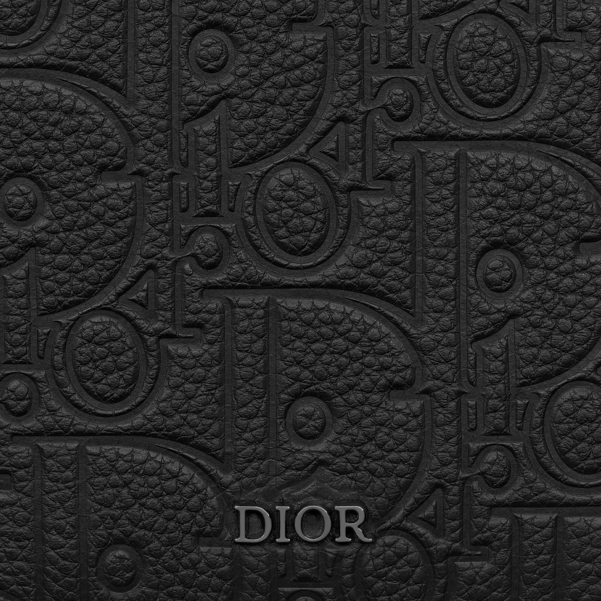 디올 세로형 컴팩트 카드 홀더 2ESBC319FLG_H00N