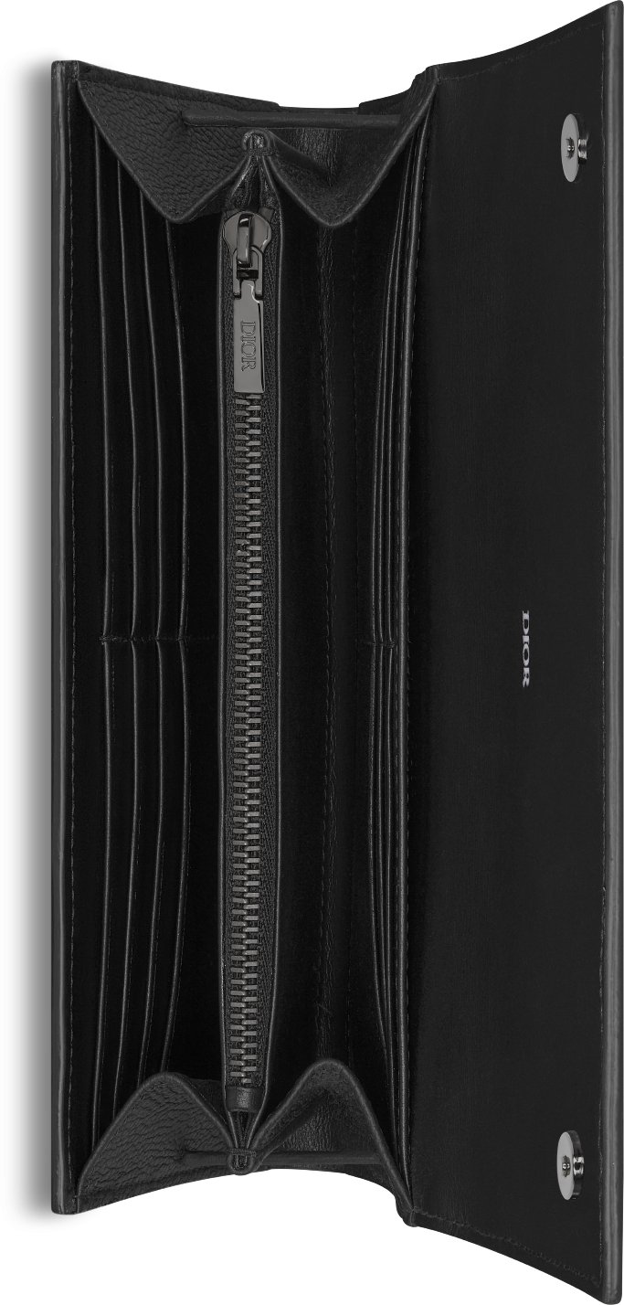 Long Flap Wallet Top shot view