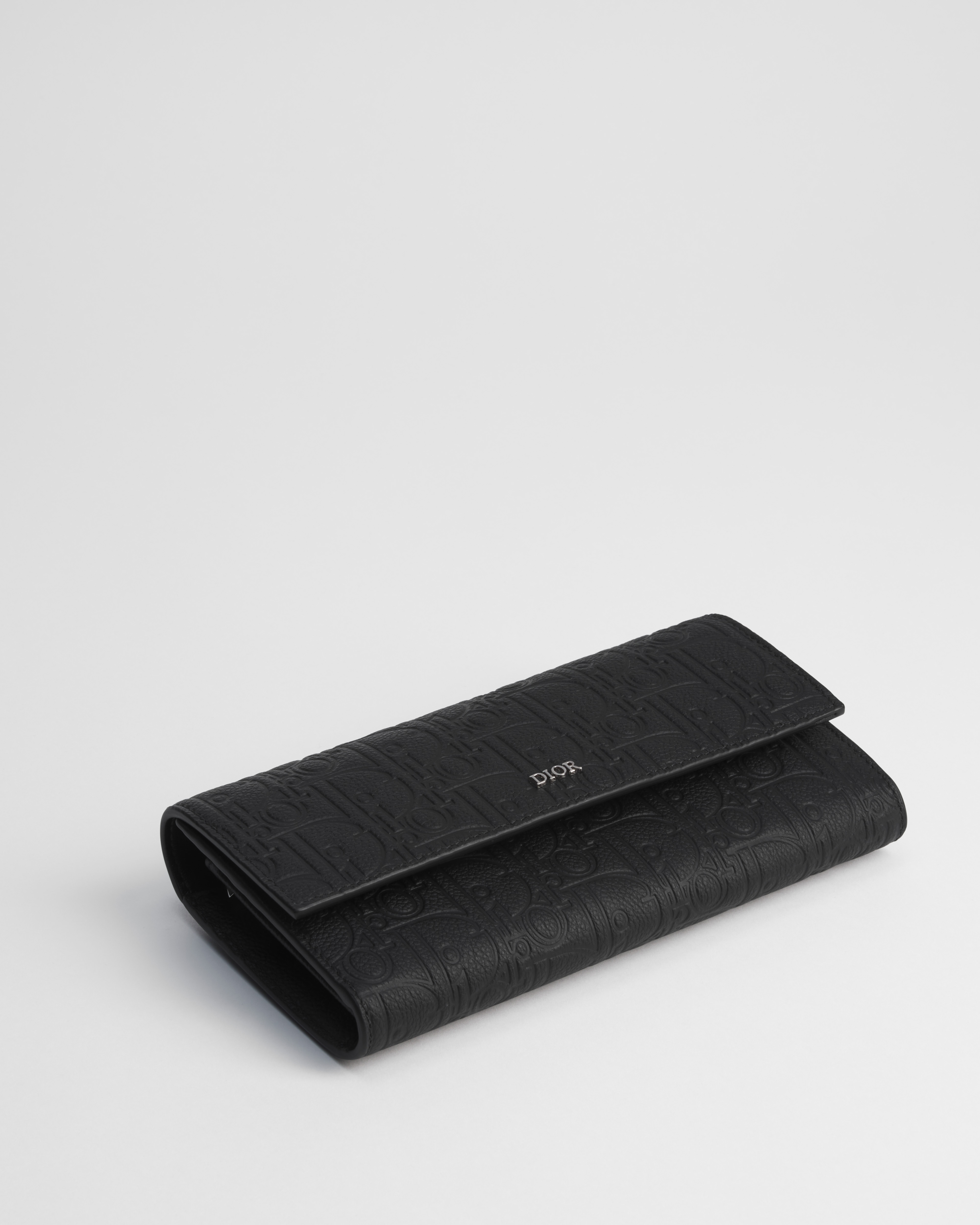 ロング フラップウォレット ディオール グラビティ レザー E03