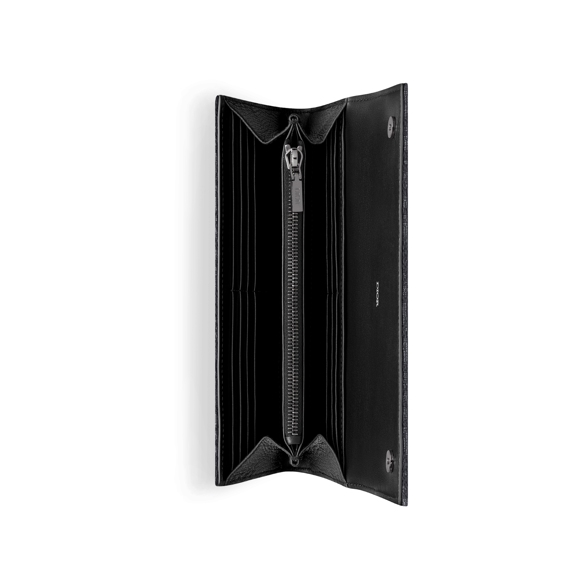 DIOR | ロング フラップウォレット ディオール グラビティ レザー