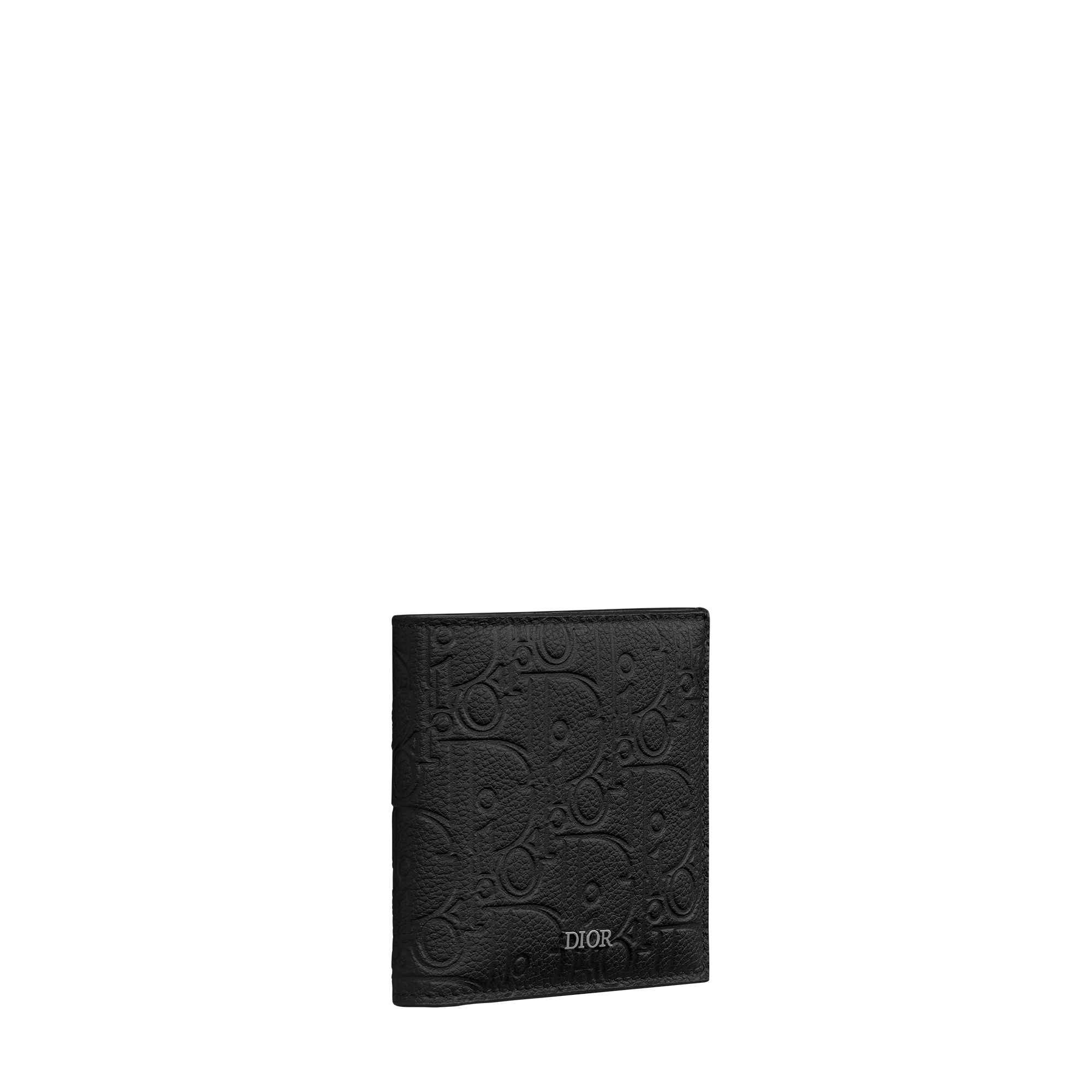 Bifold Wallet Black Dior Gravity Leather E03