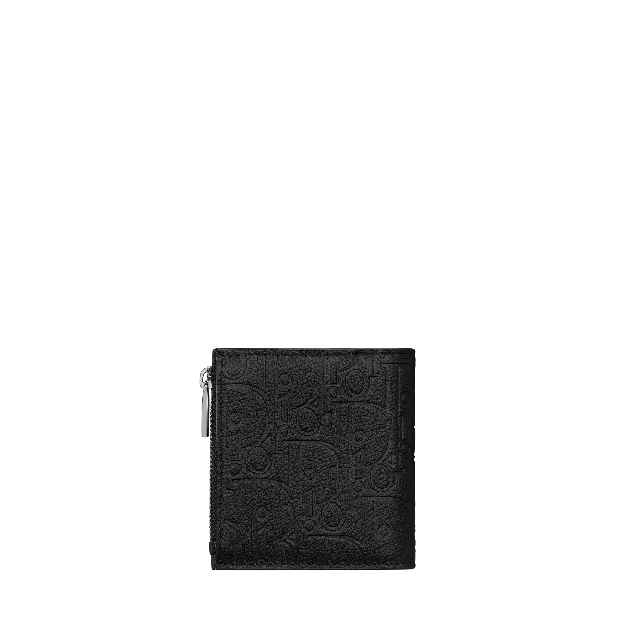 Bifold Wallet Black Dior Gravity Leather E08