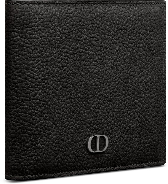 CD Icon Bifold Wallet Three quarter closed view