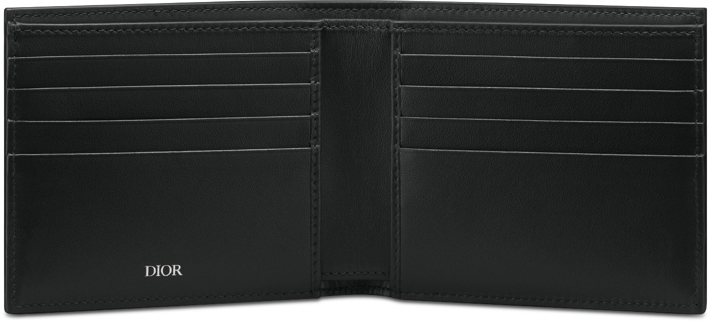 DIOR | 2つ折りウォレット CD Diamond コーティング コットンキャンバス