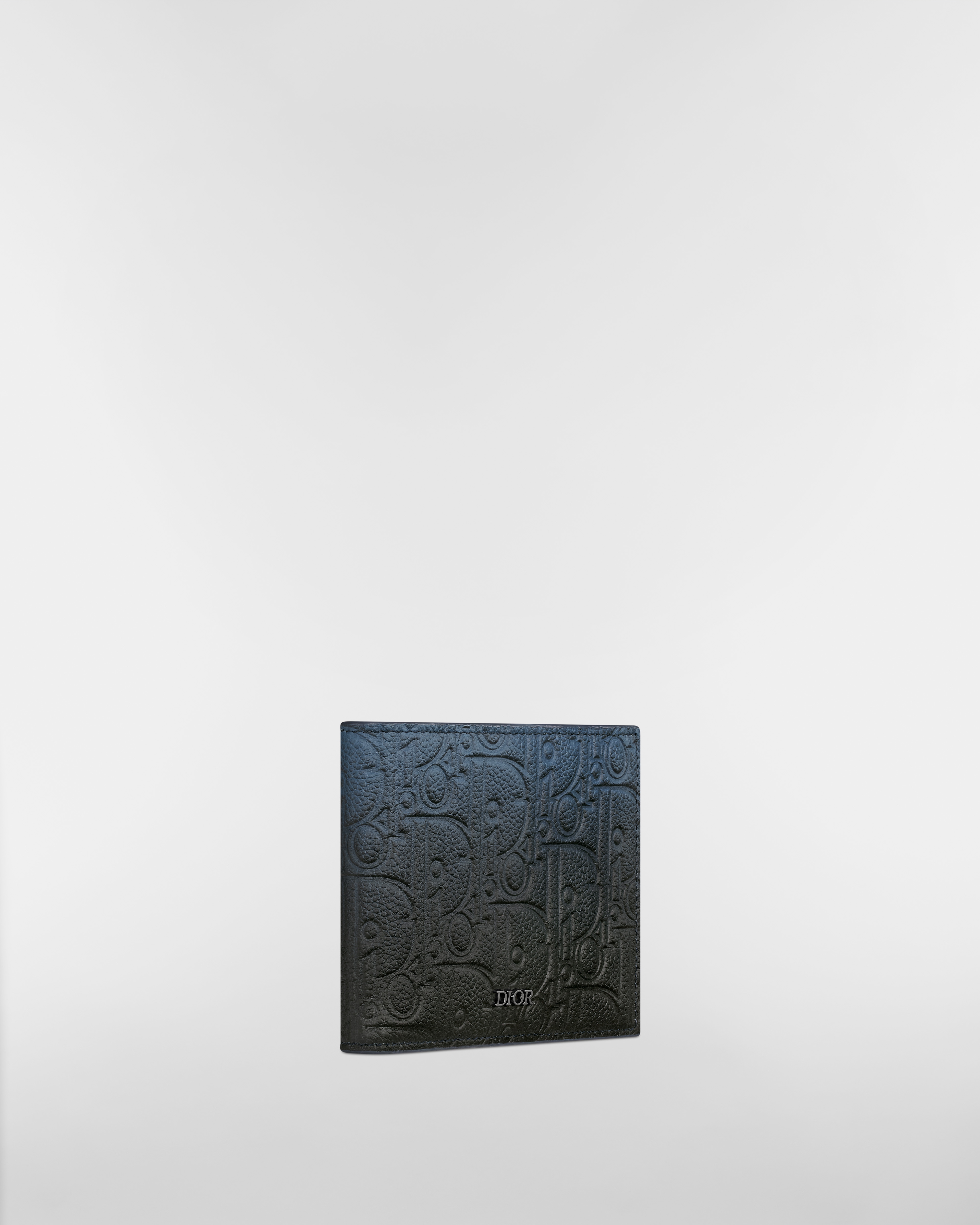 Cartera estilo libro Piel Dior Gravity con degradado de azul a negro E03