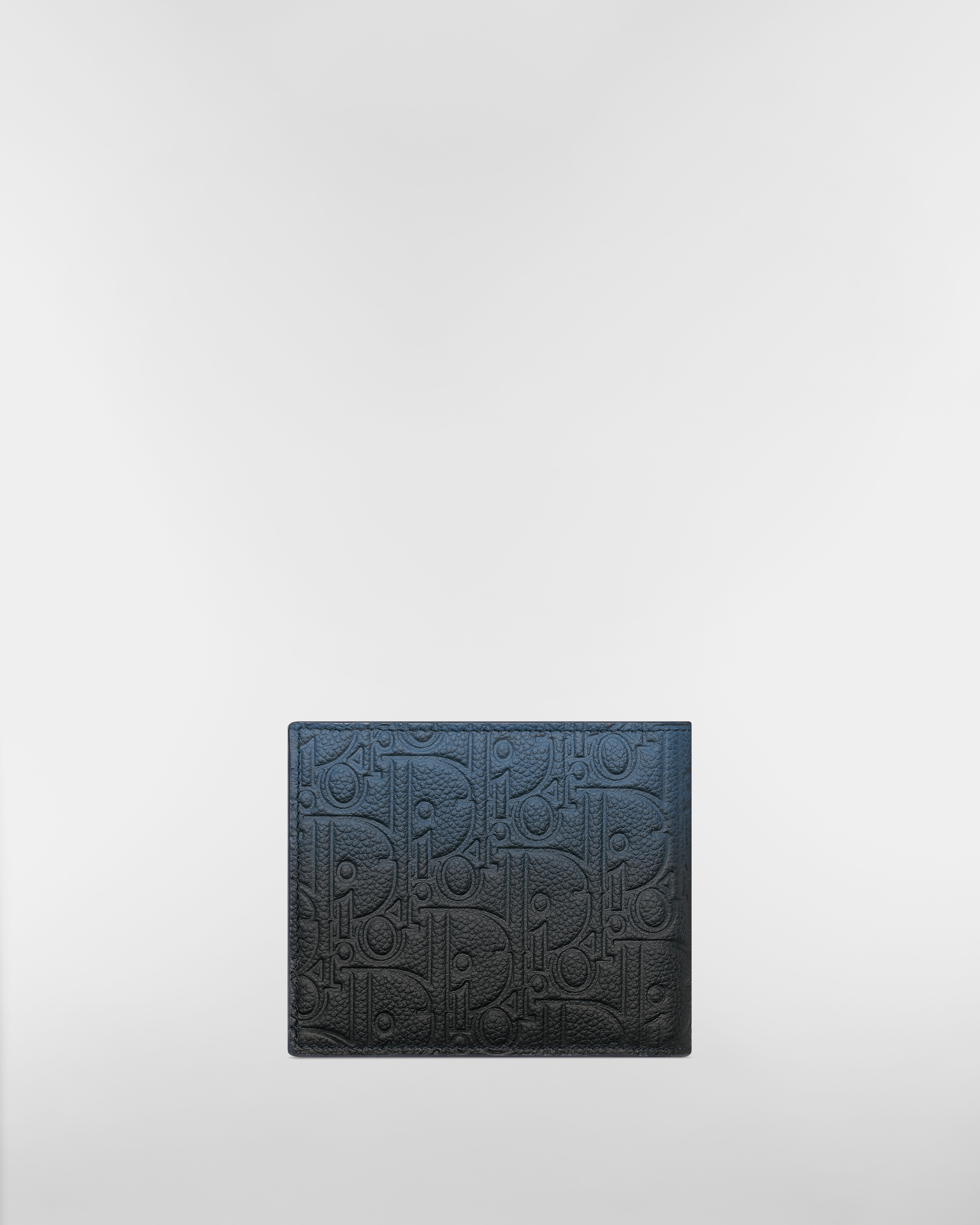 Cartera estilo libro Piel Dior Gravity con degradado de azul a negro E08