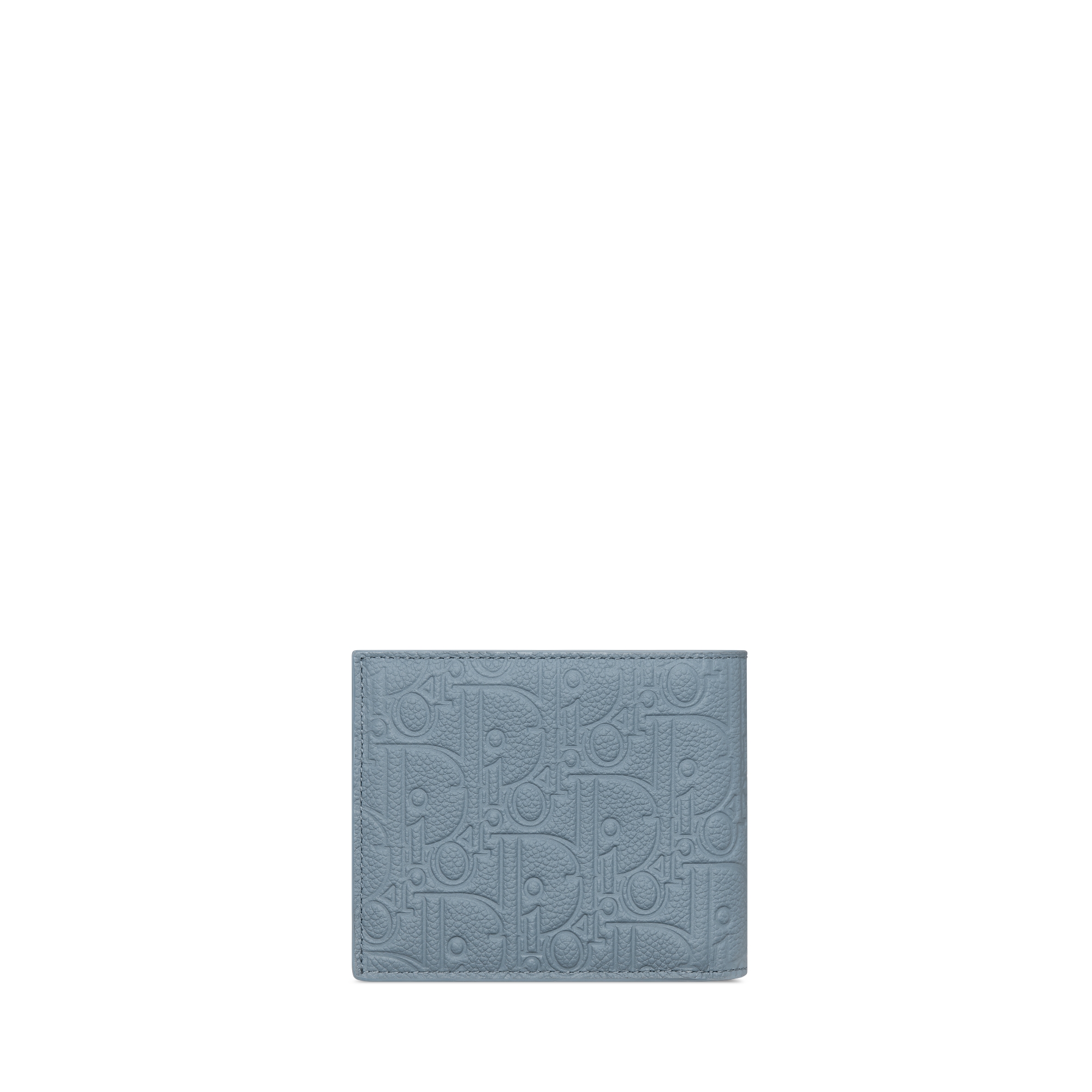 Bifold Wallet Blue Dior Gravity Leather E08