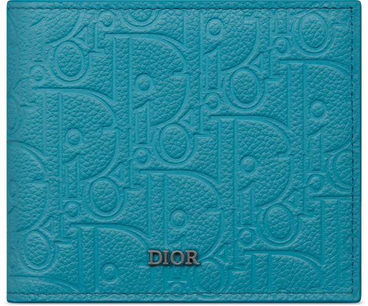 Bifold Wallet Black Dior Gravity Leather DIOR