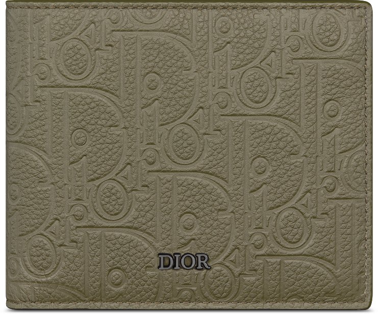 Bifold Wallet Black Dior Gravity Leather | DIOR