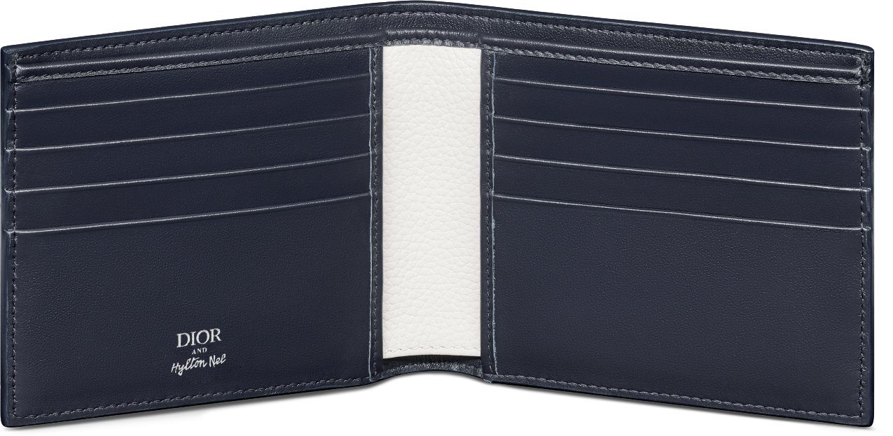 DIOR AND HYLTON NEL Bifold Wallet Unfolded view