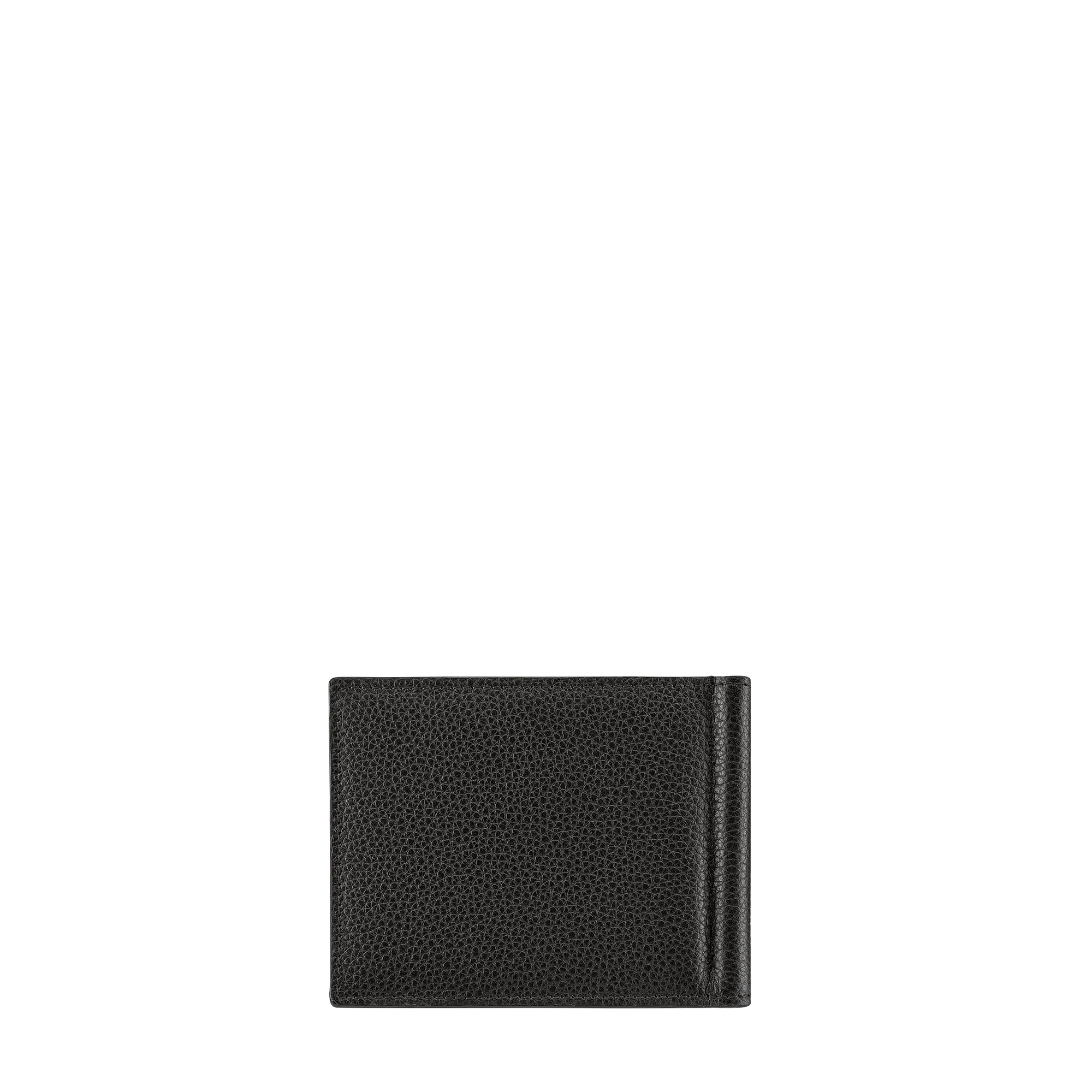 Wallet with Money Clip Black Grained Calfskin with CD Icon Signature E08