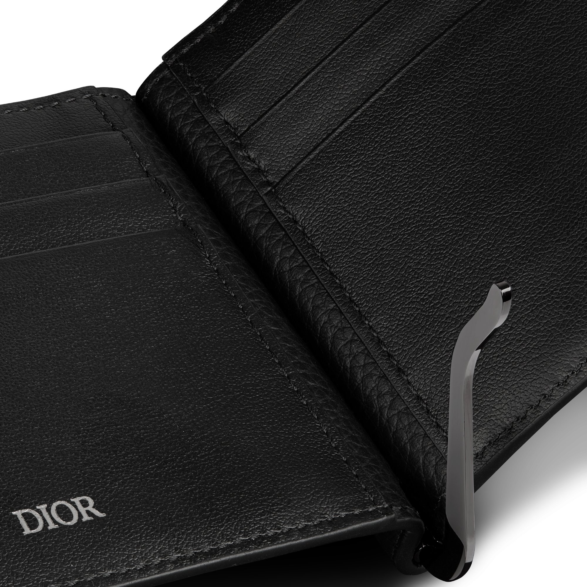 DIOR | マネークリップ付き ウォレット CD Icon グレインドカーフスキン