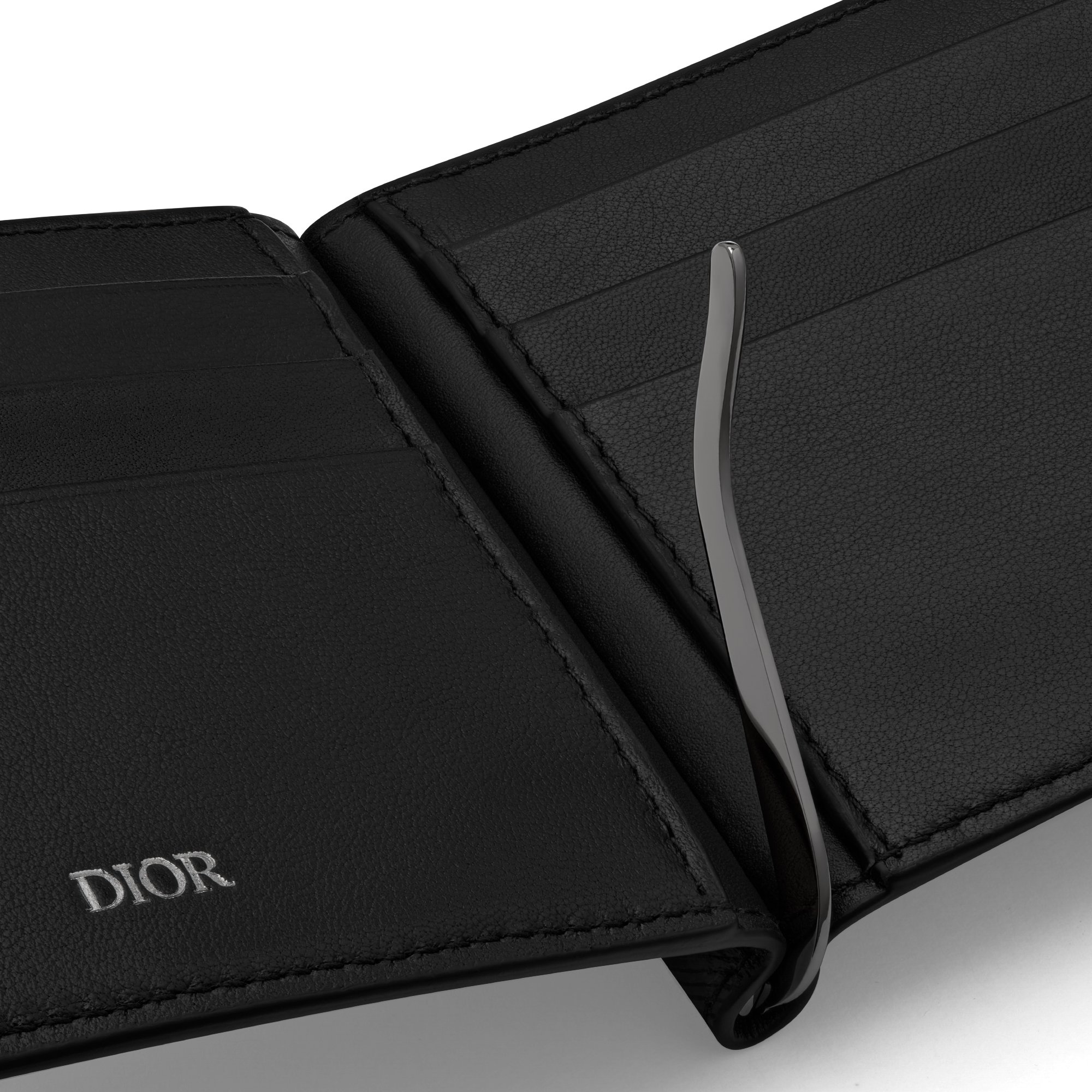 正規品 吹き掛ける ディオール Dior マネークリップ Money Clip ロゴ 箱