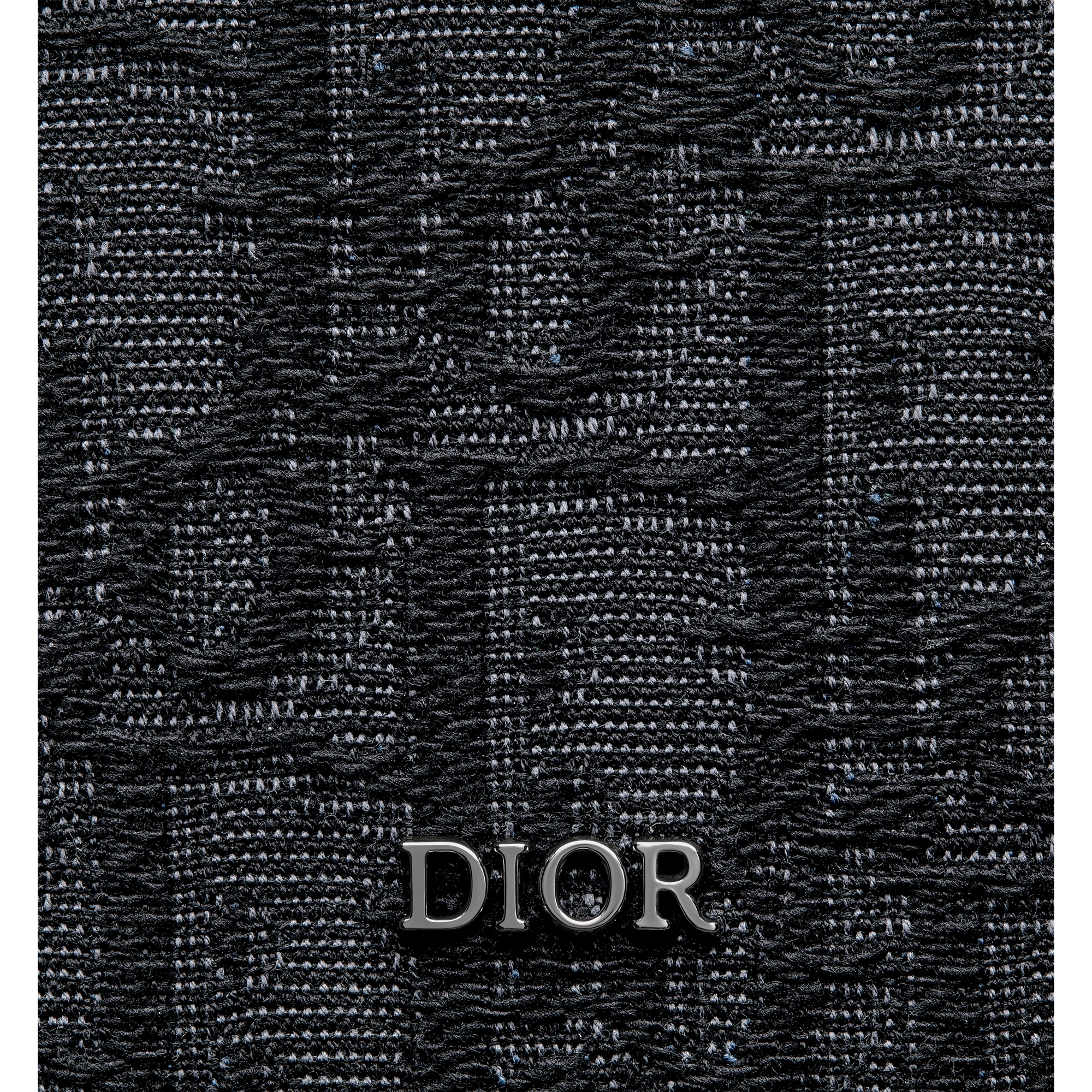 Wallet with Money Clip Black Dior Oblique Jacquard E09