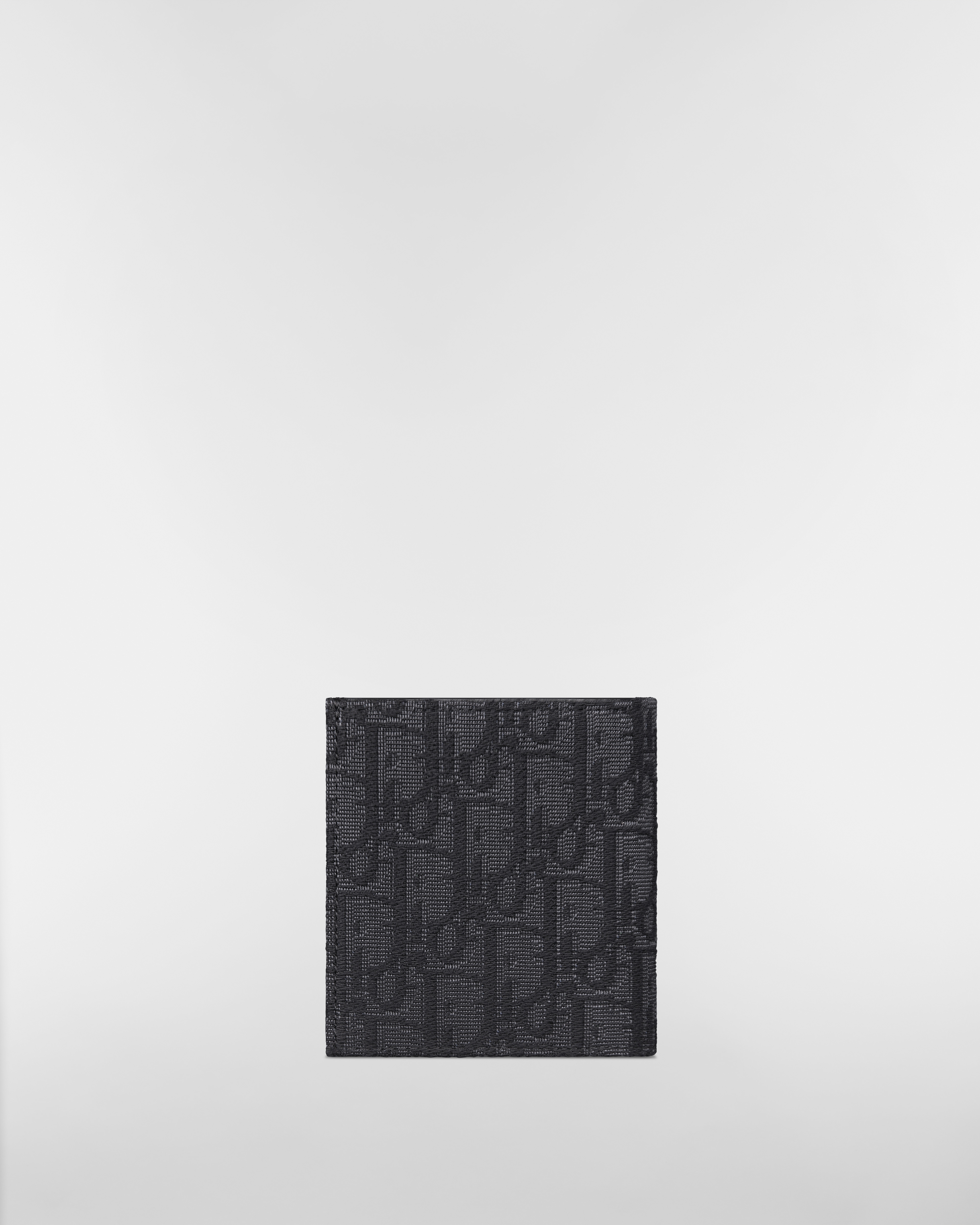 バーティカル 2つ折りウォレット ディオール オブリーク ジャカード E08