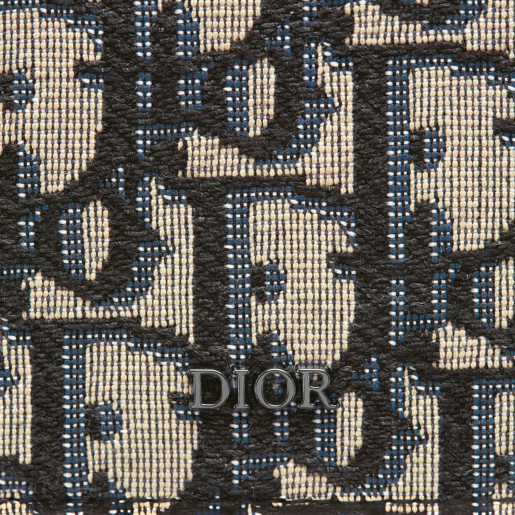 DIOR | バーティカル 2つ折りウォレット ディオール オブリーク ジャカード