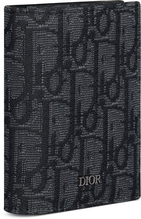 DIOR | 3つ折りウォレット ディオール オブリーク ジャカード