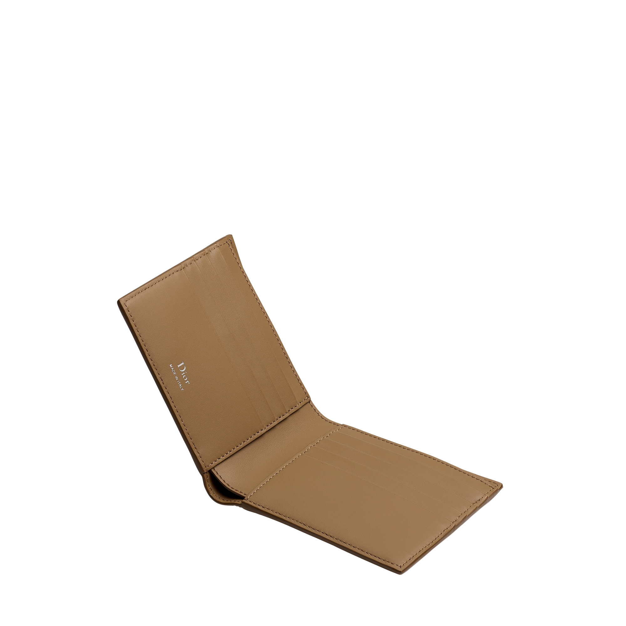 Bifold Wallet Caramel Cannage Calfskin E06