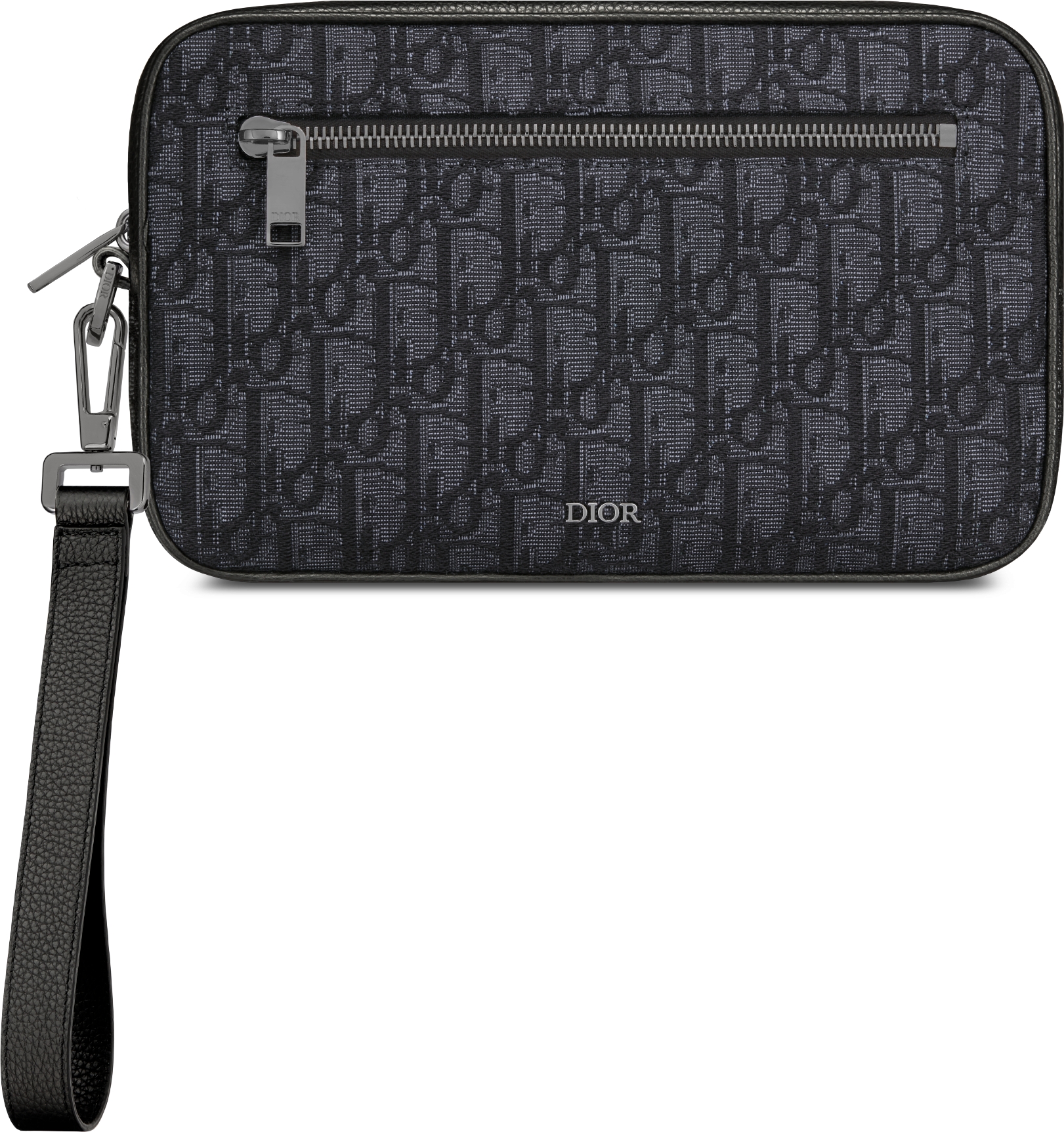 Toiletry Bag Black Dior Oblique Jacquard DIOR