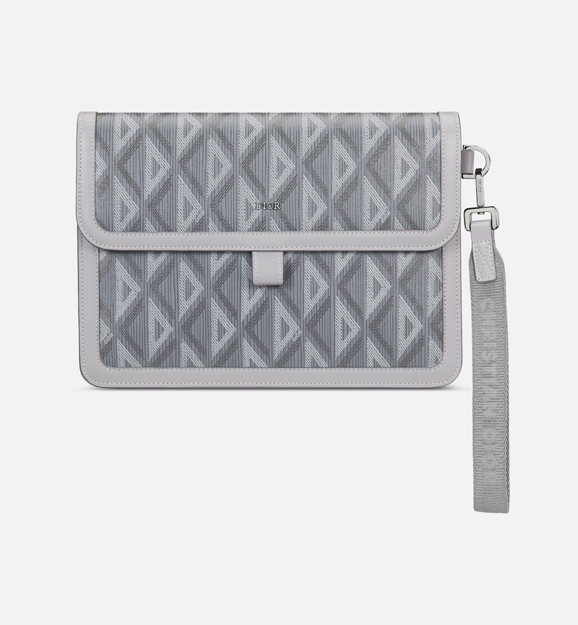 Dior Hit The Road A5 Pouch with Flap Black Coated Cotton Dior Hit The Road A5 Pouch with Flap Black Coated Cotton