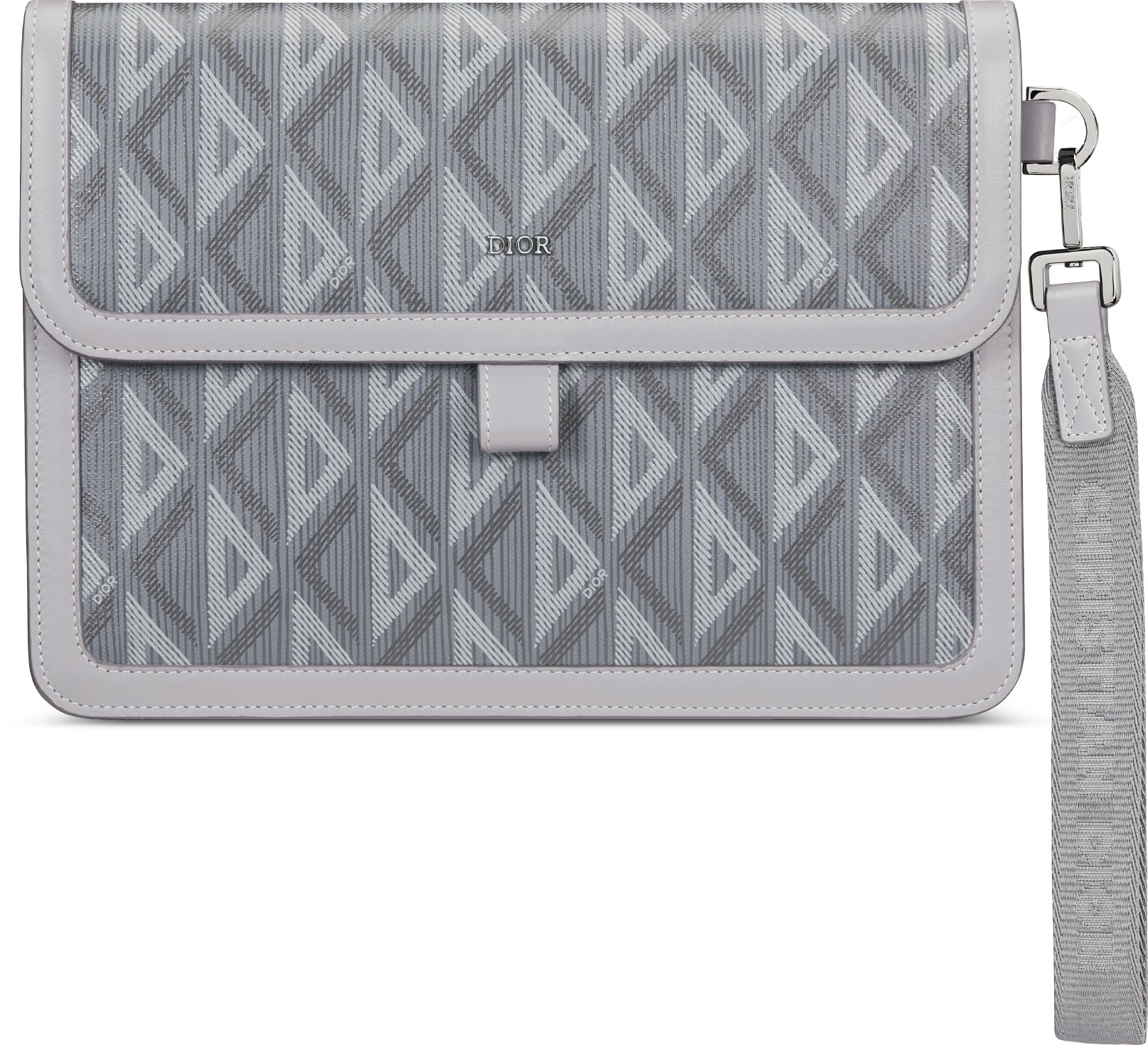 Dior Hit The Road A5 Pouch with Flap Black Coated Cotton