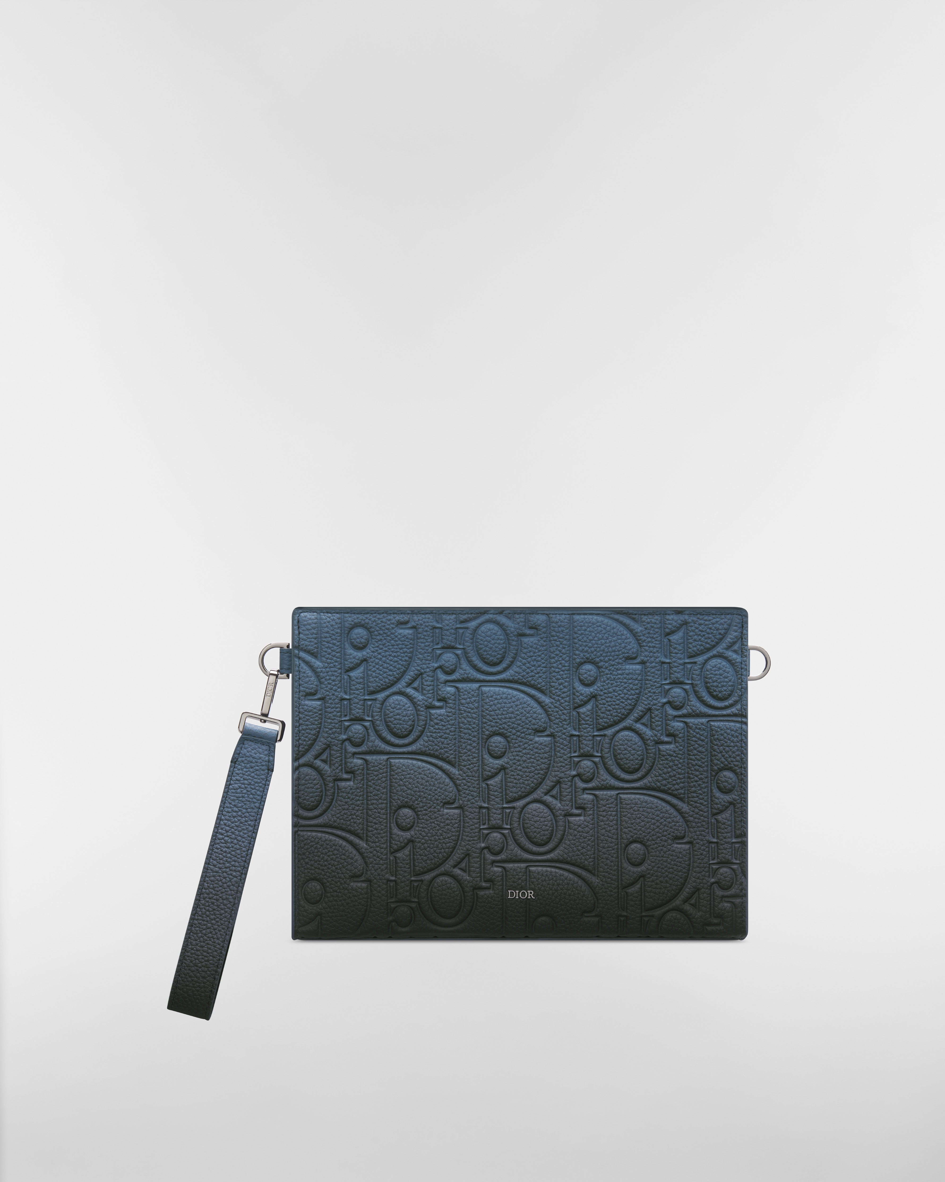 A5 三角形小袋 藍色漸變黑色 Dior Gravity 皮革 E01