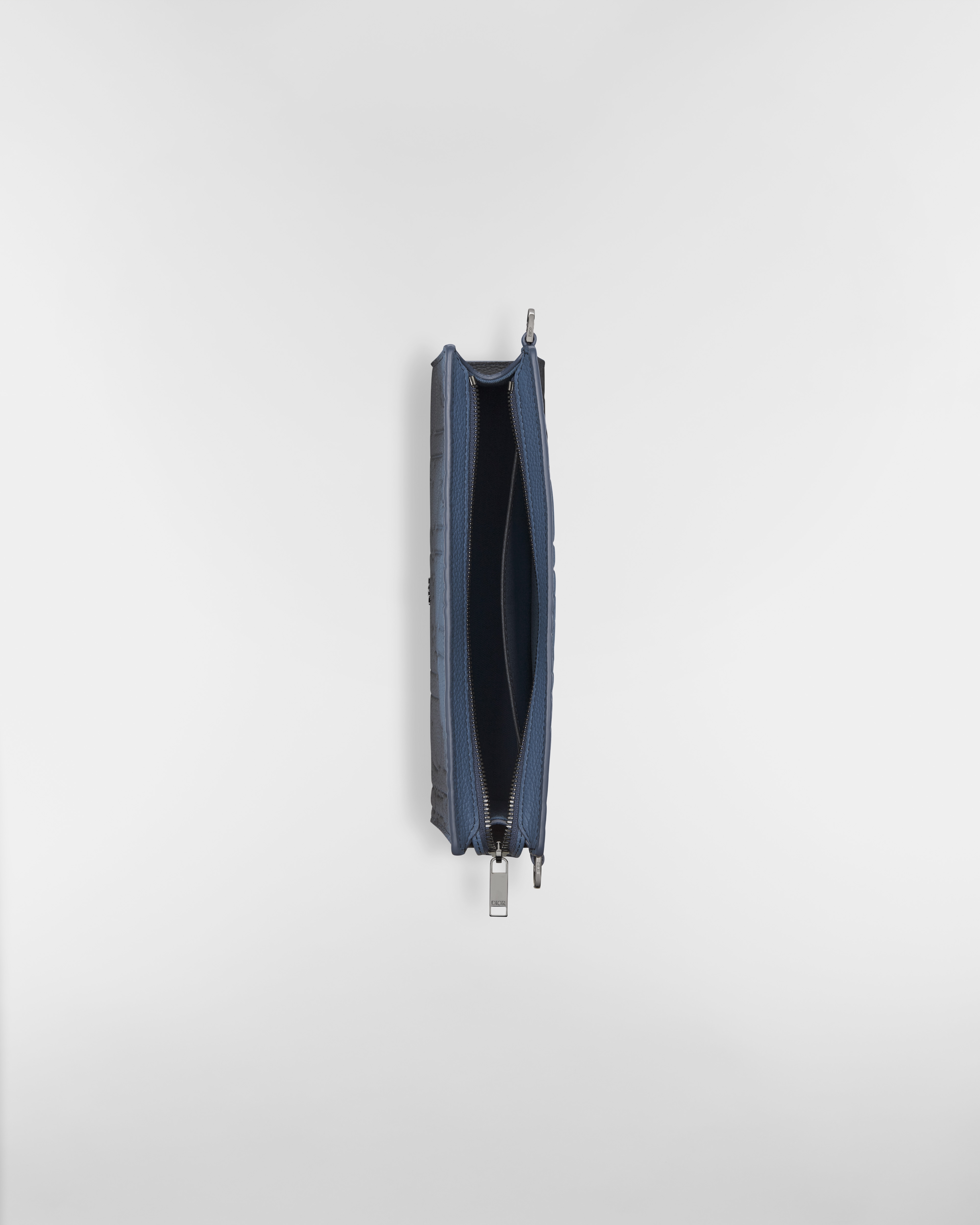 A5 三角形小袋 藍色漸變黑色 Dior Gravity 皮革 E06