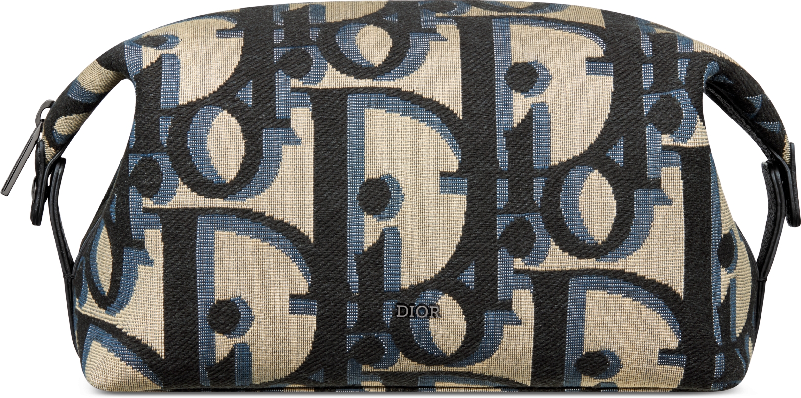 Toilettas Zwart jacquardgeweven Maxi Dior Oblique motief DIOR