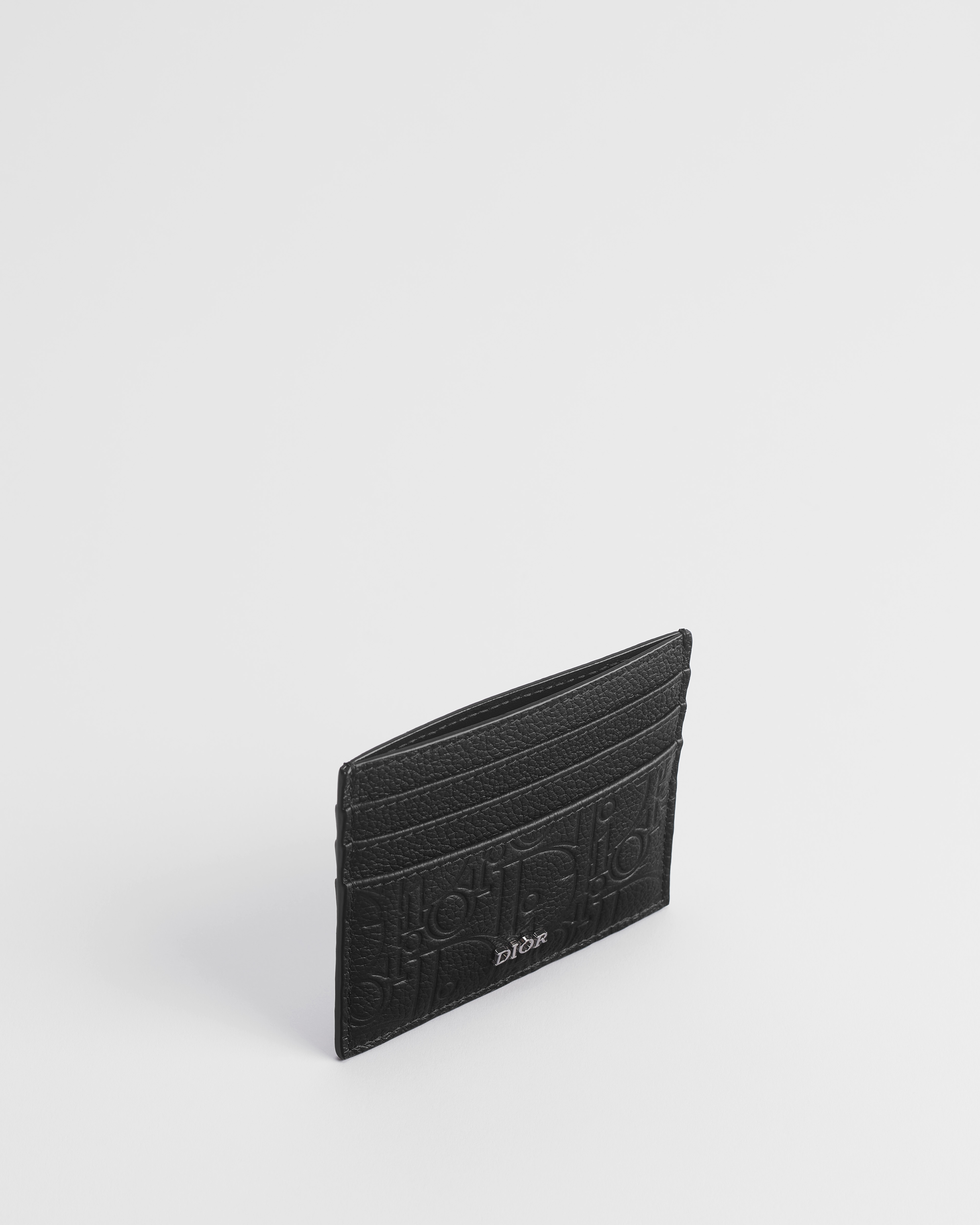 卡片套 黑色 Dior Gravity 皮革 E06