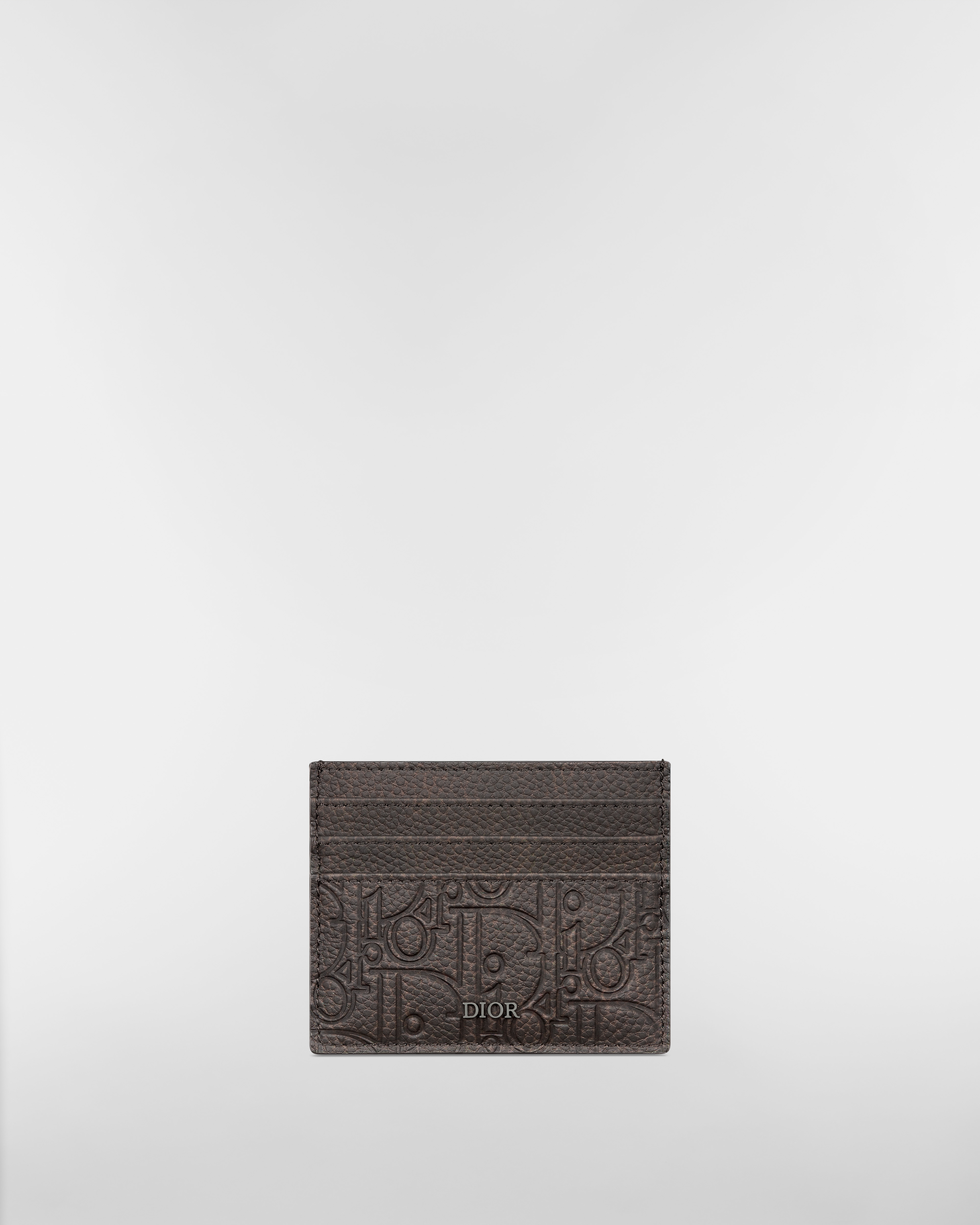 Kaarthouder Bruin Dior Gravity Vintage-leer E01