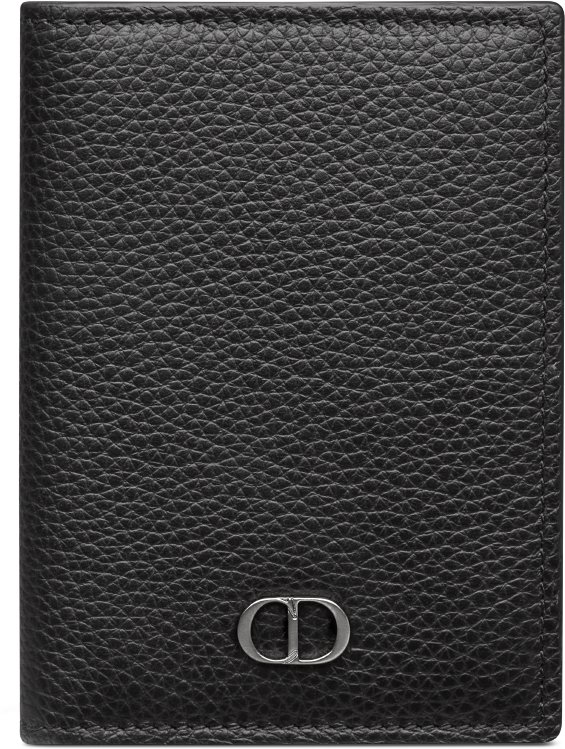 CD Icon Vertical Bifold Card Holder Front view