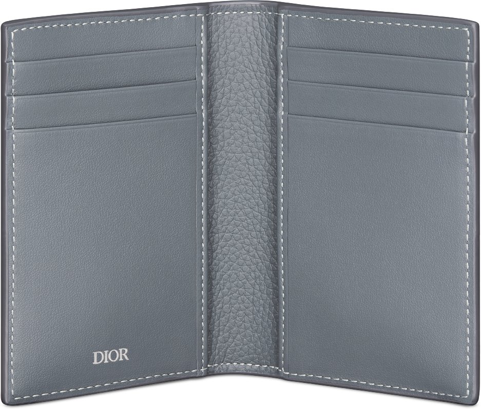 CD Icon Vertical Bifold Card Holder Unfolded view
